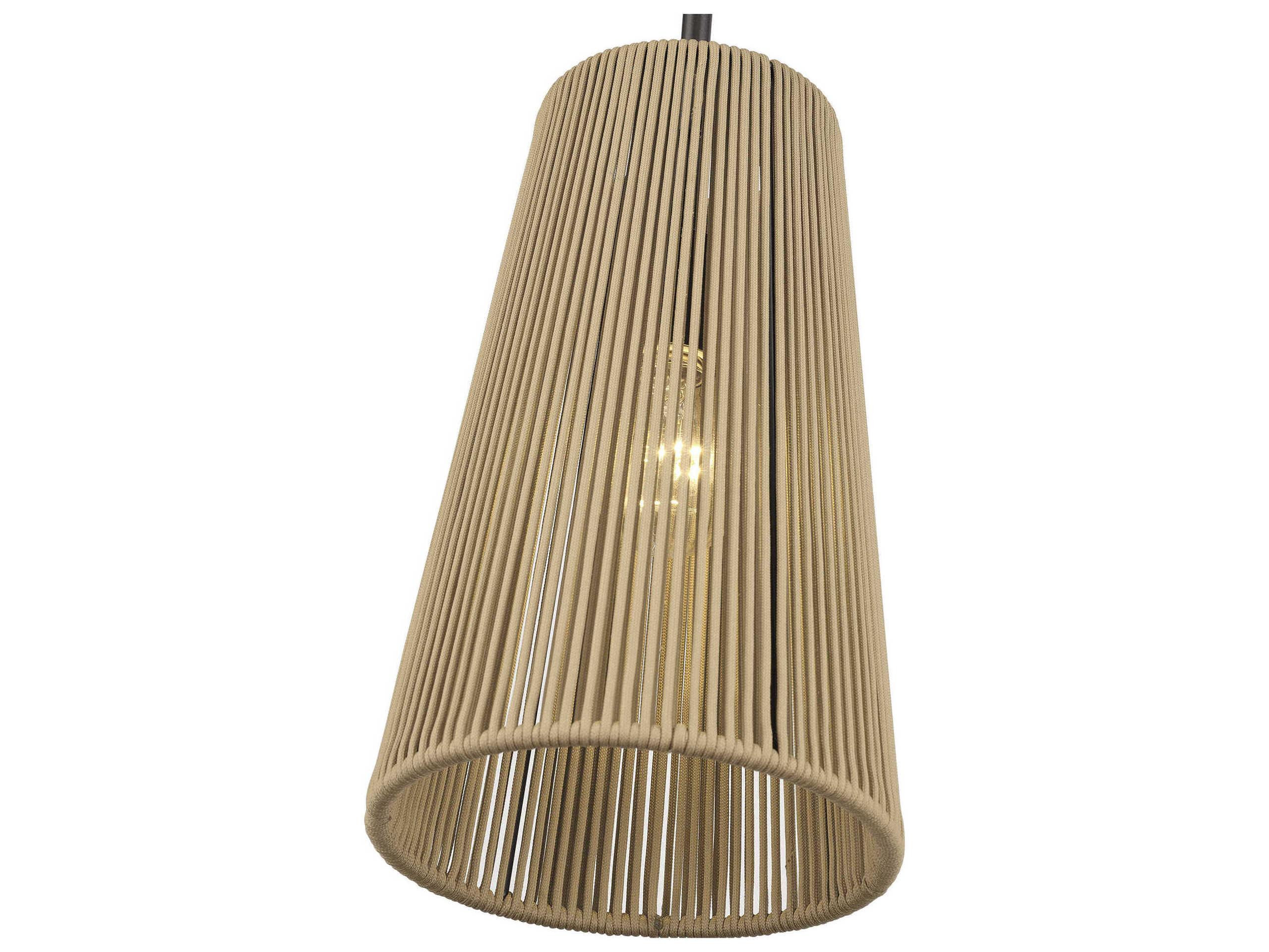 Livex Lighting Florell 1-Light English Bronze Mini Pendant