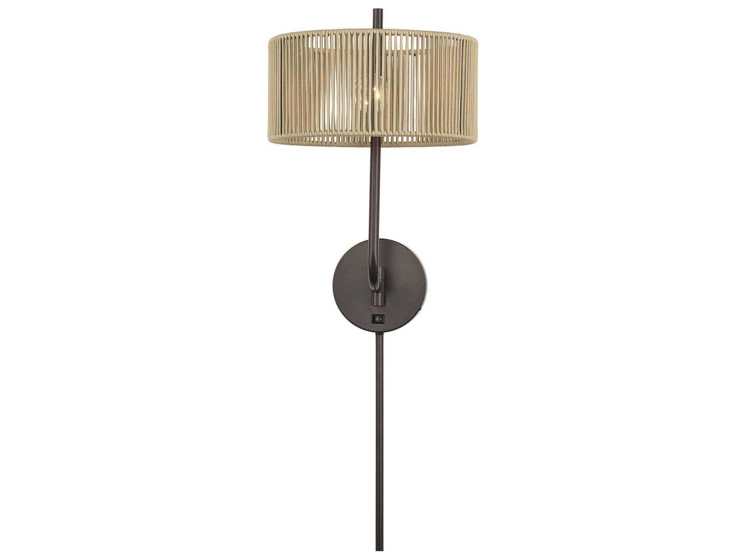 Livex Lighting Acordia 1-Light English Bronze Swing Wall Sconce