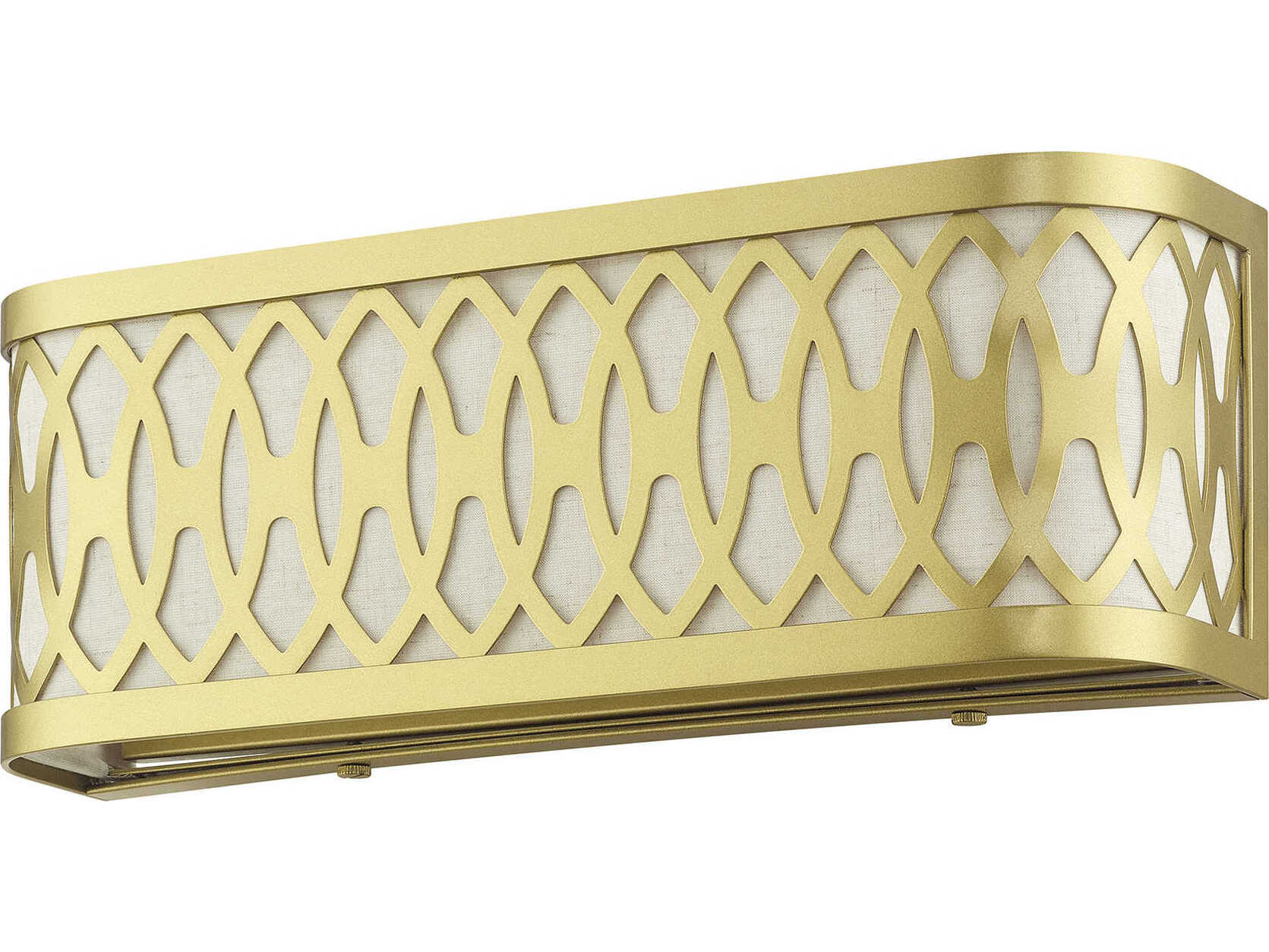 Livex Lighting Vistaview 2-Light Soft Gold Wall Sconce
