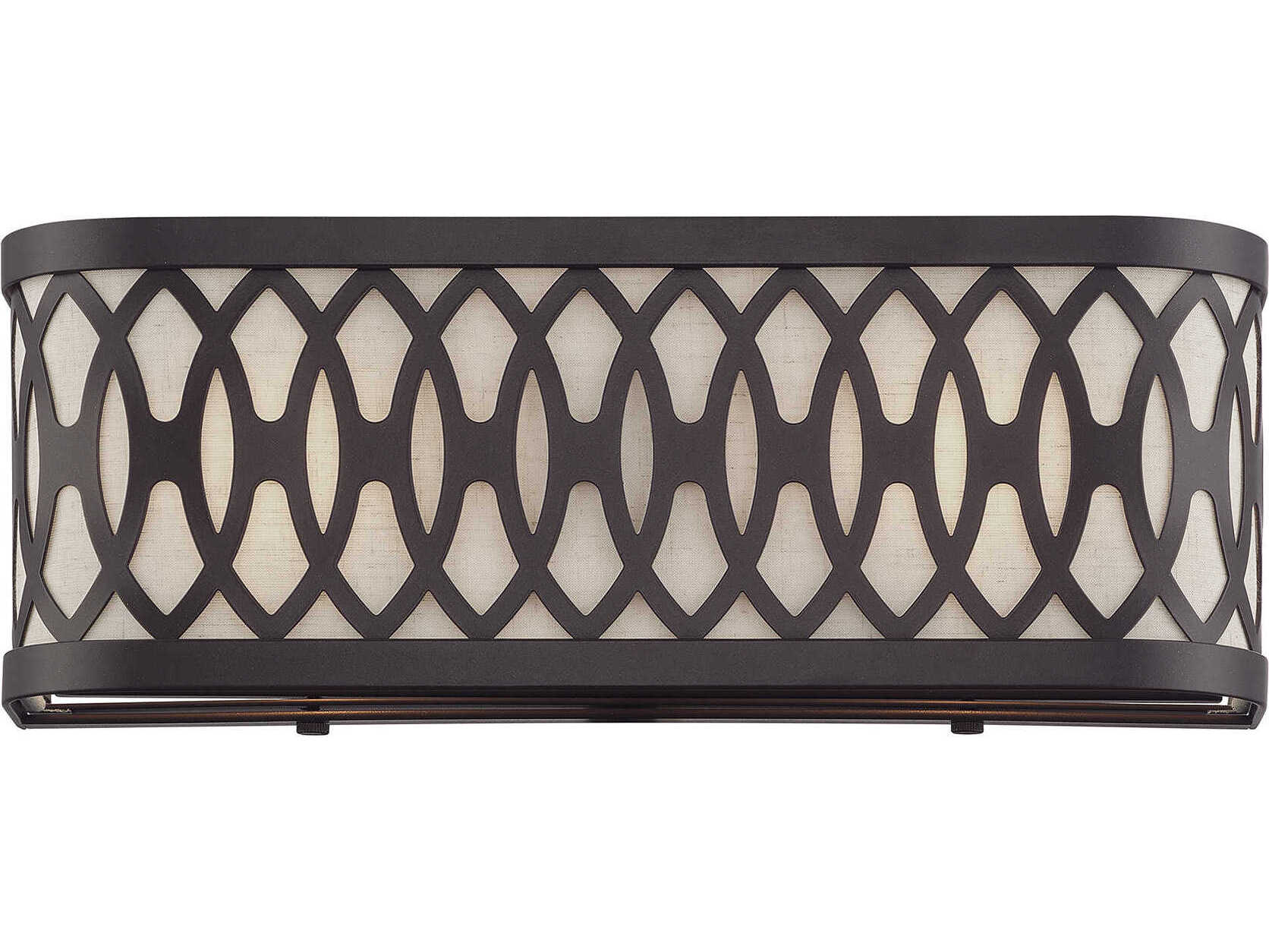 Livex Lighting Vistaview 2-Light English Bronze Wall Sconce