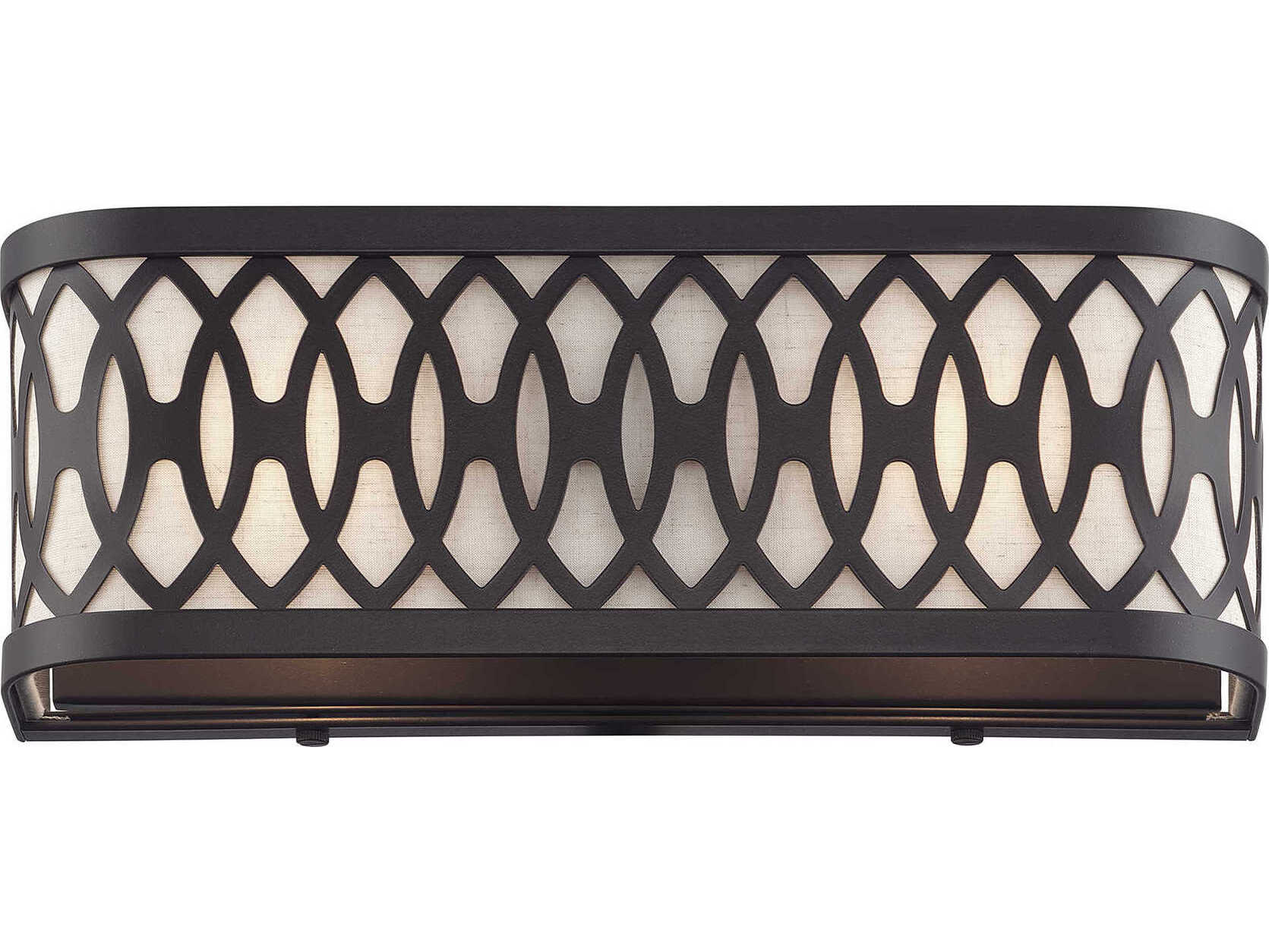 Livex Lighting Vistaview 2-Light English Bronze Wall Sconce