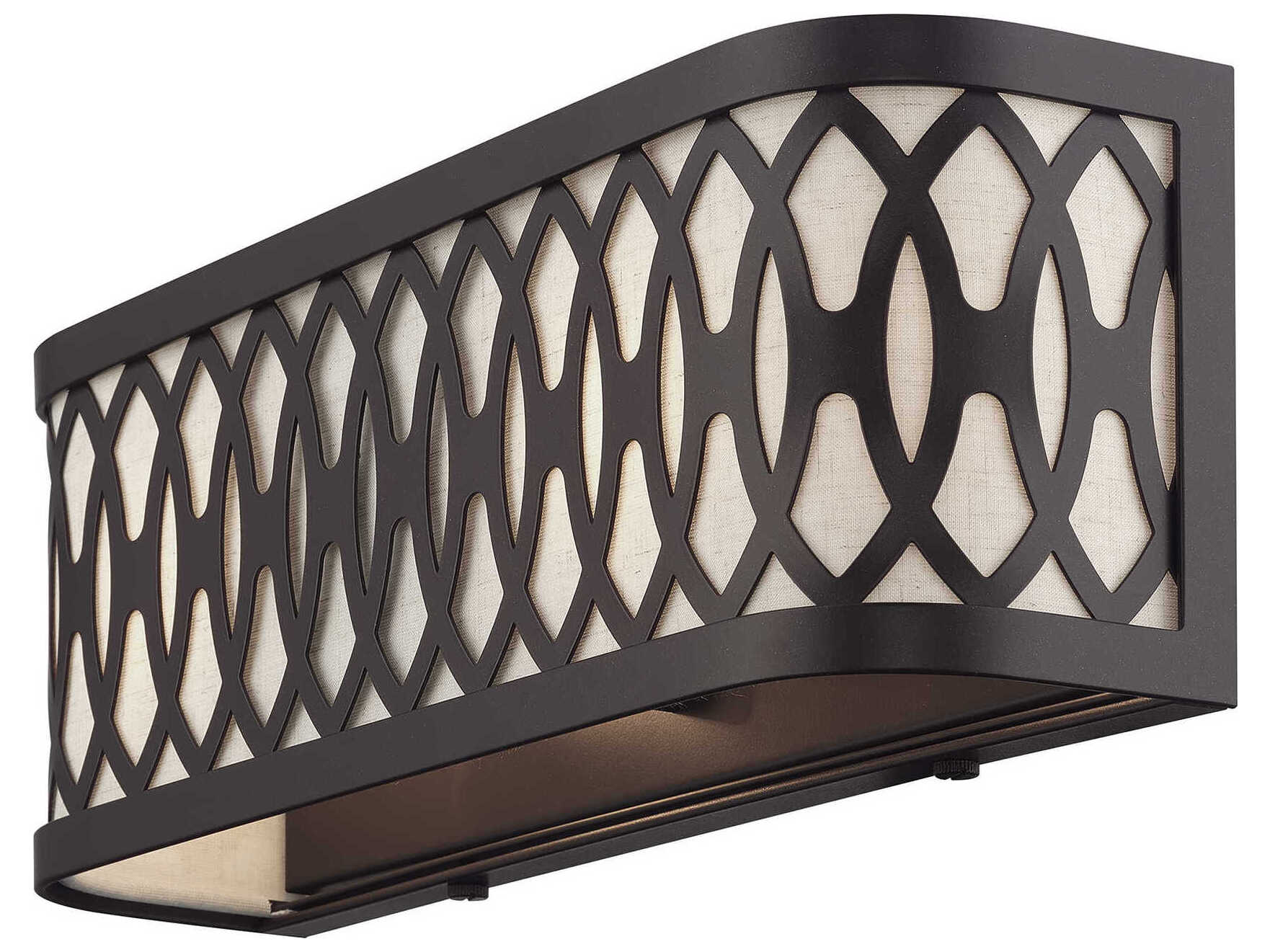 Livex Lighting Vistaview 2-Light English Bronze Wall Sconce