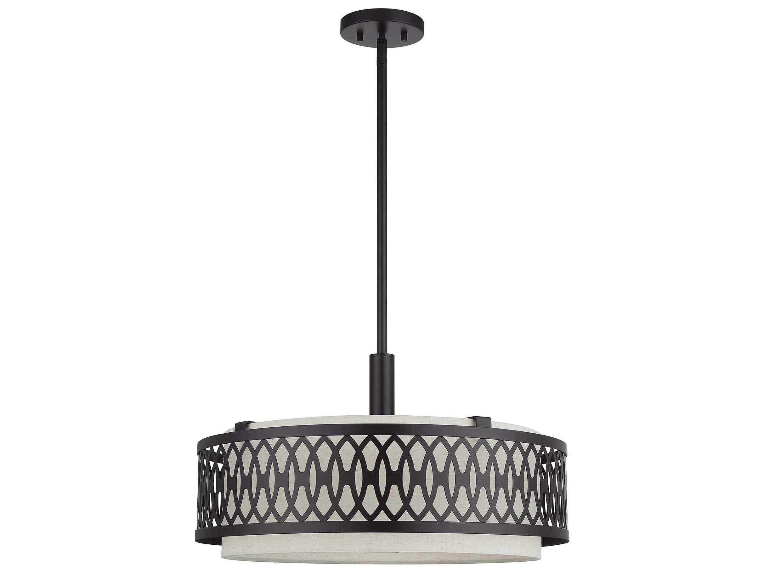 Livex Lighting Vistaview 4-Light English Bronze Pendant