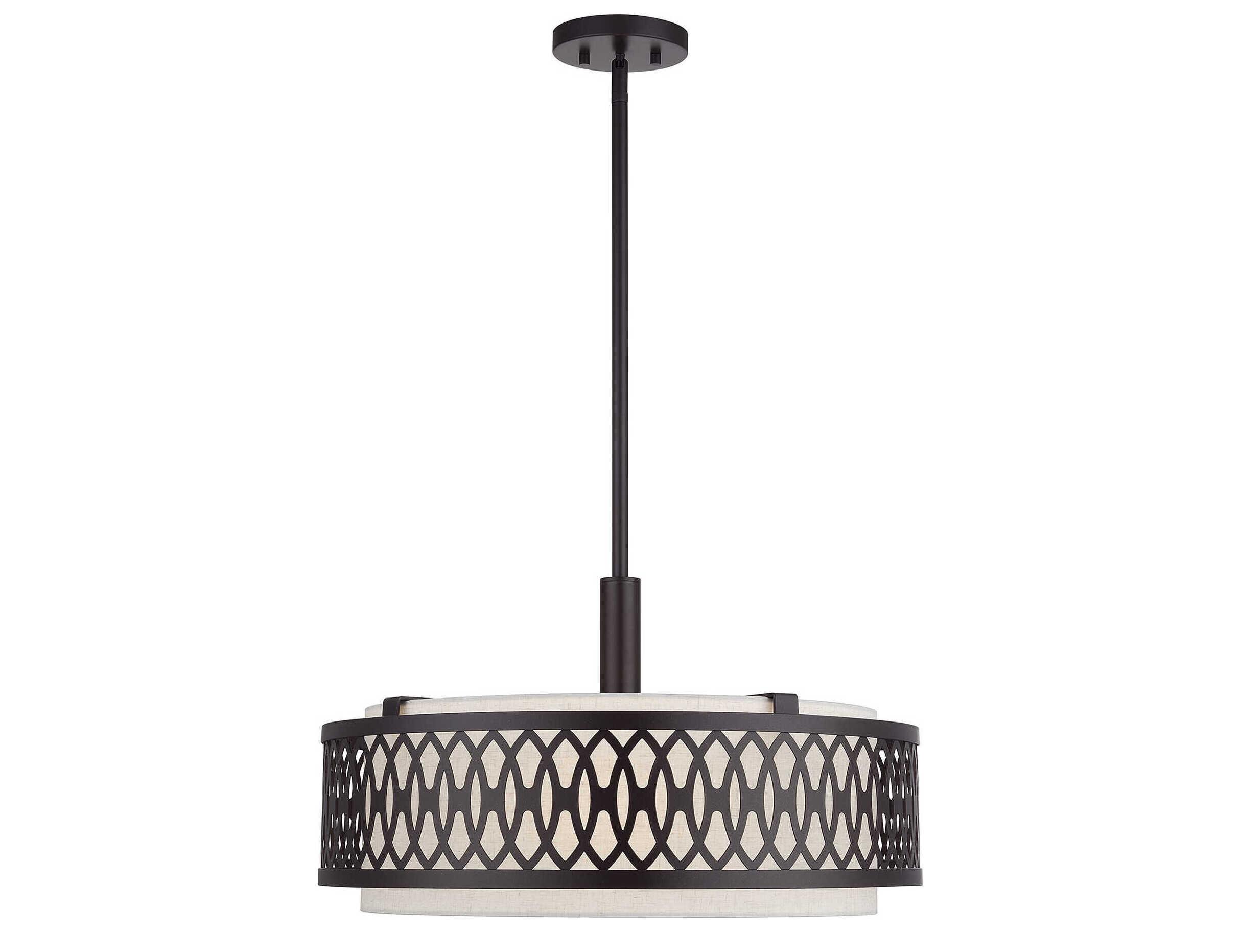 Livex Lighting Vistaview 4-Light English Bronze Pendant
