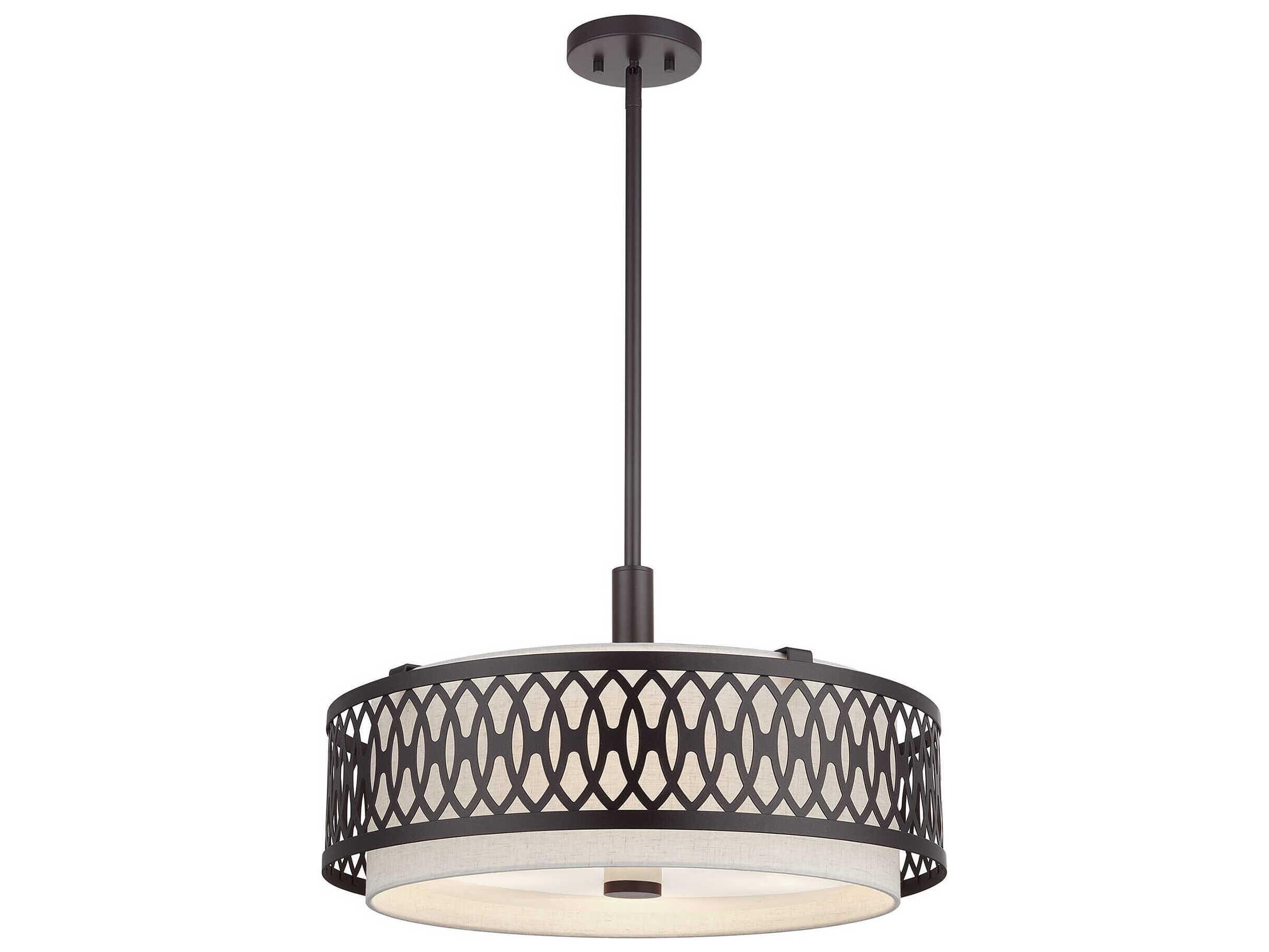 Livex Lighting Vistaview 4-Light English Bronze Pendant