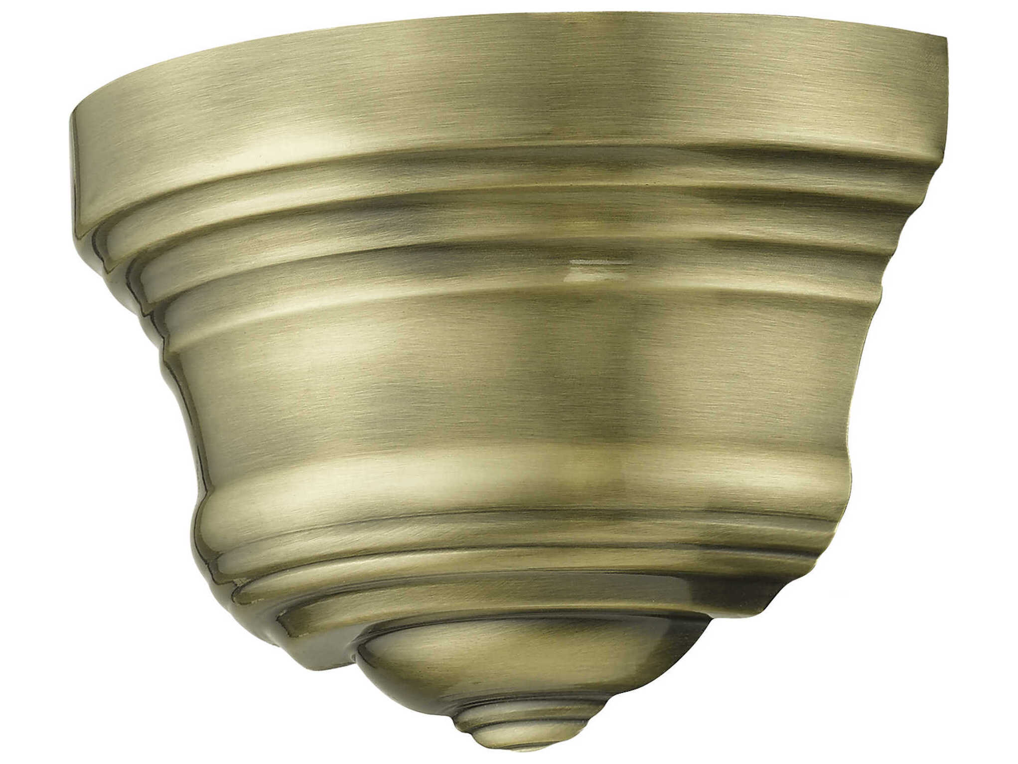 Livex Lighting Endicott 1-Light Antique Brass Wall Sconce