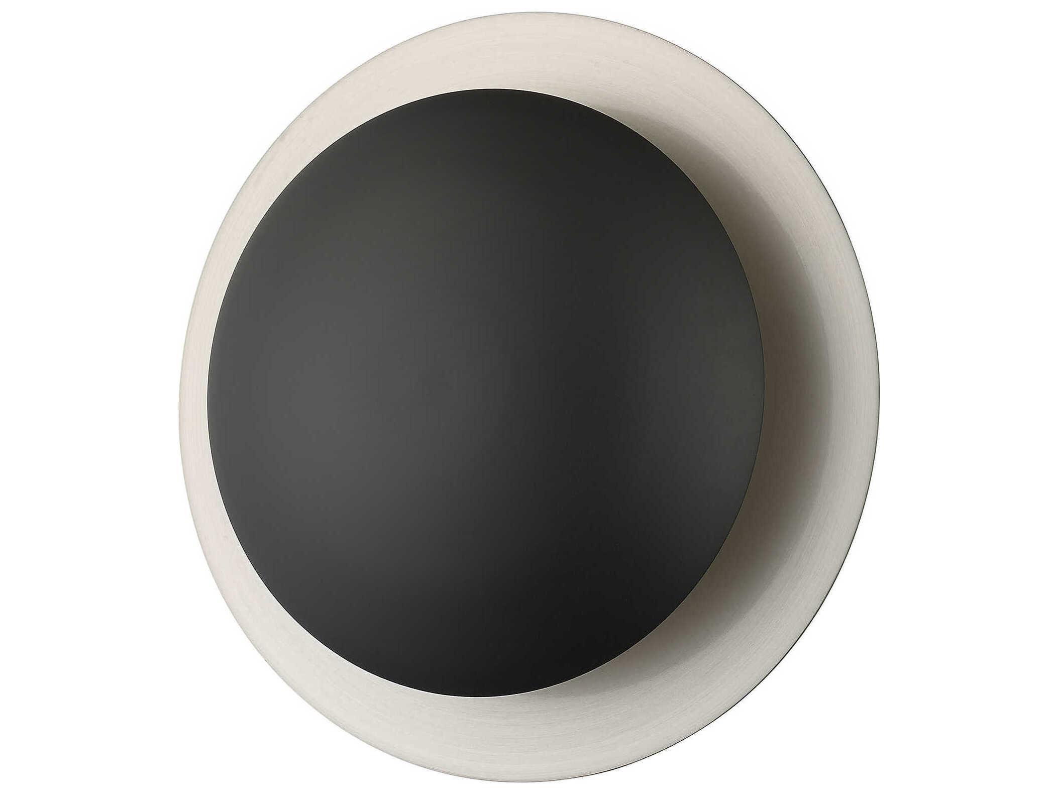 Livex Lighting Ventura 2-Light Black Brushed Nickel Wall Sconce