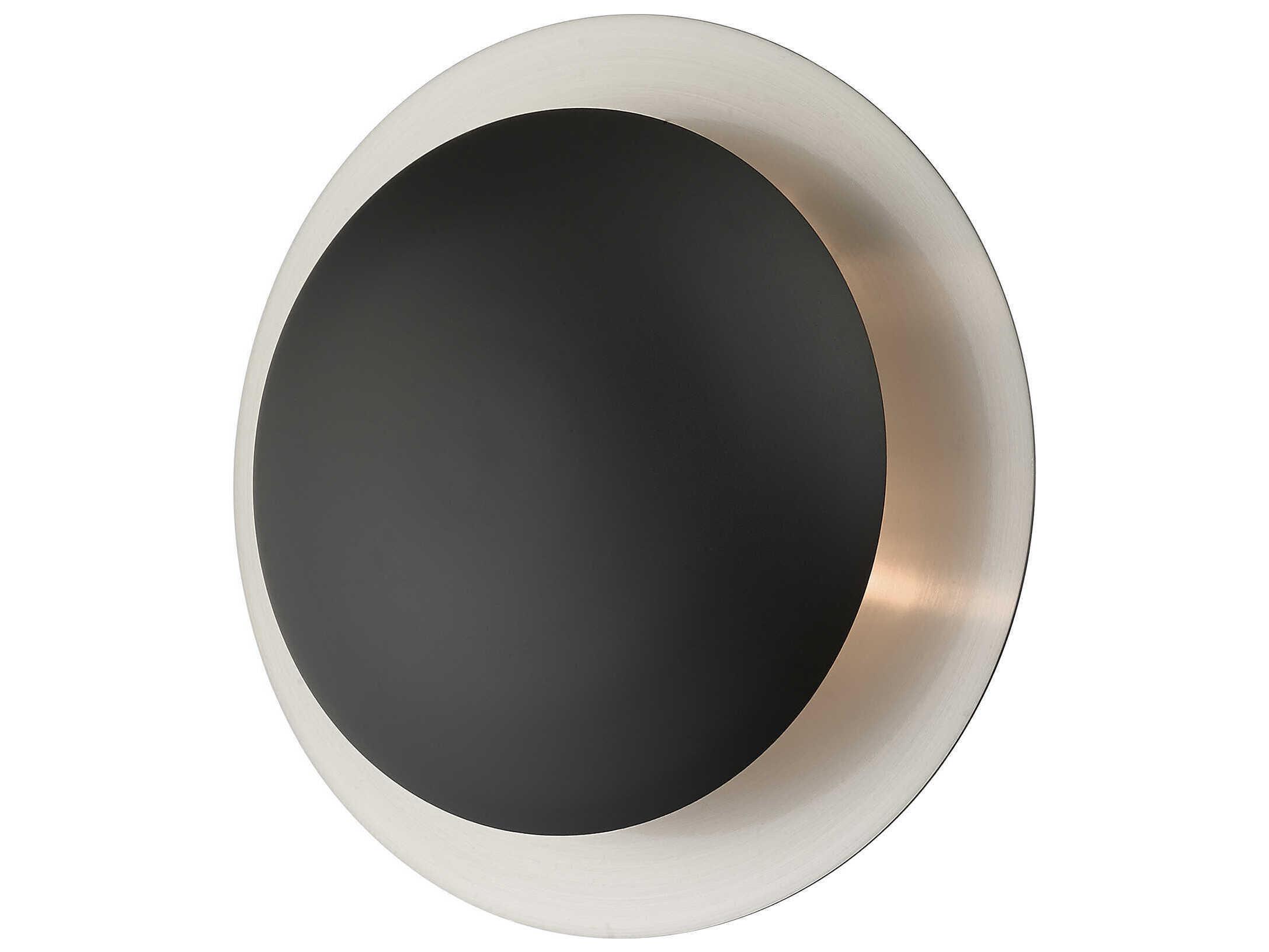 Livex Lighting Ventura 2-Light Black Brushed Nickel Wall Sconce