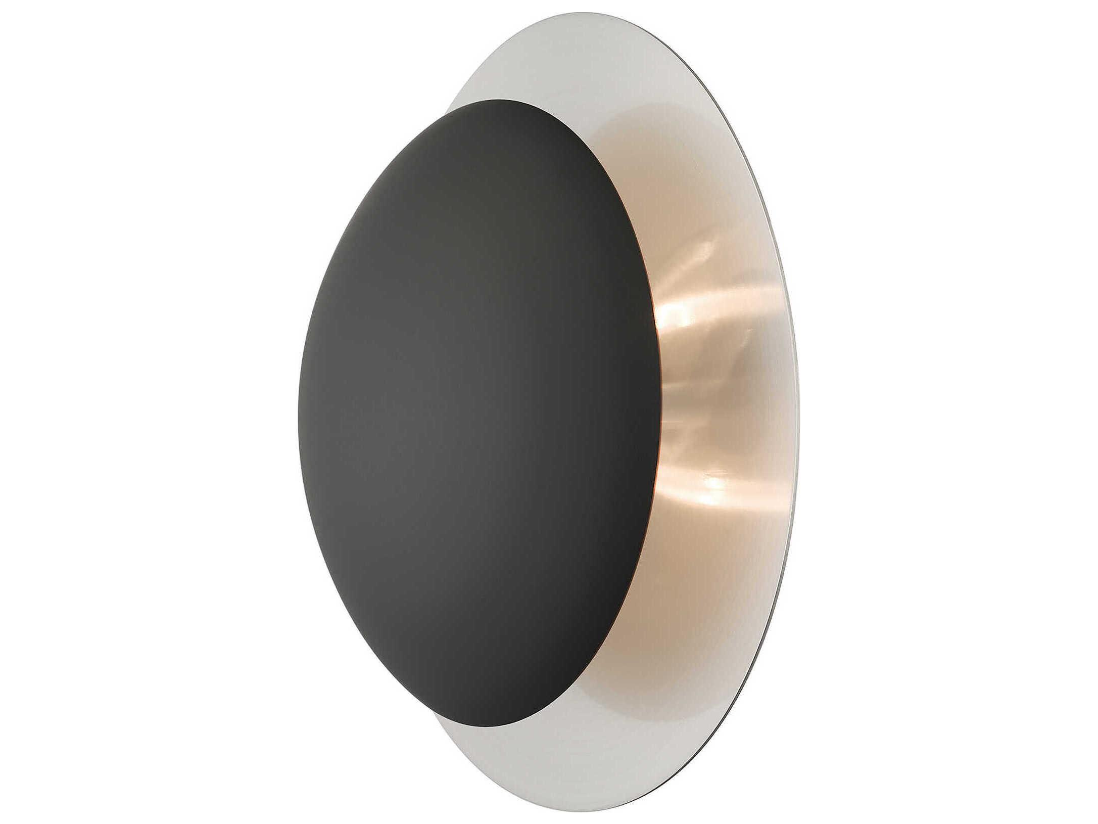 Livex Lighting Ventura 2-Light Black Brushed Nickel Wall Sconce