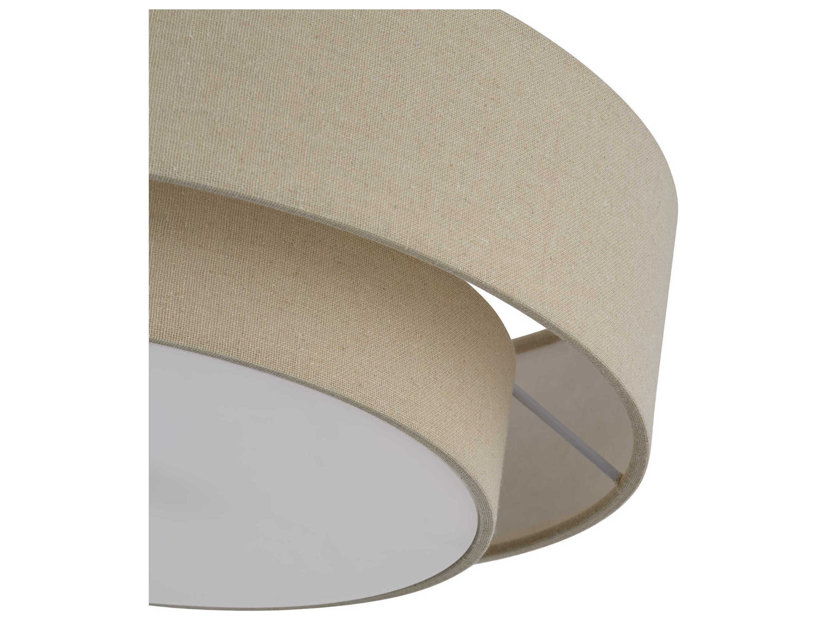 Livex Lighting Bellingham 3-Light Bronze Linear Semi Flush Mount