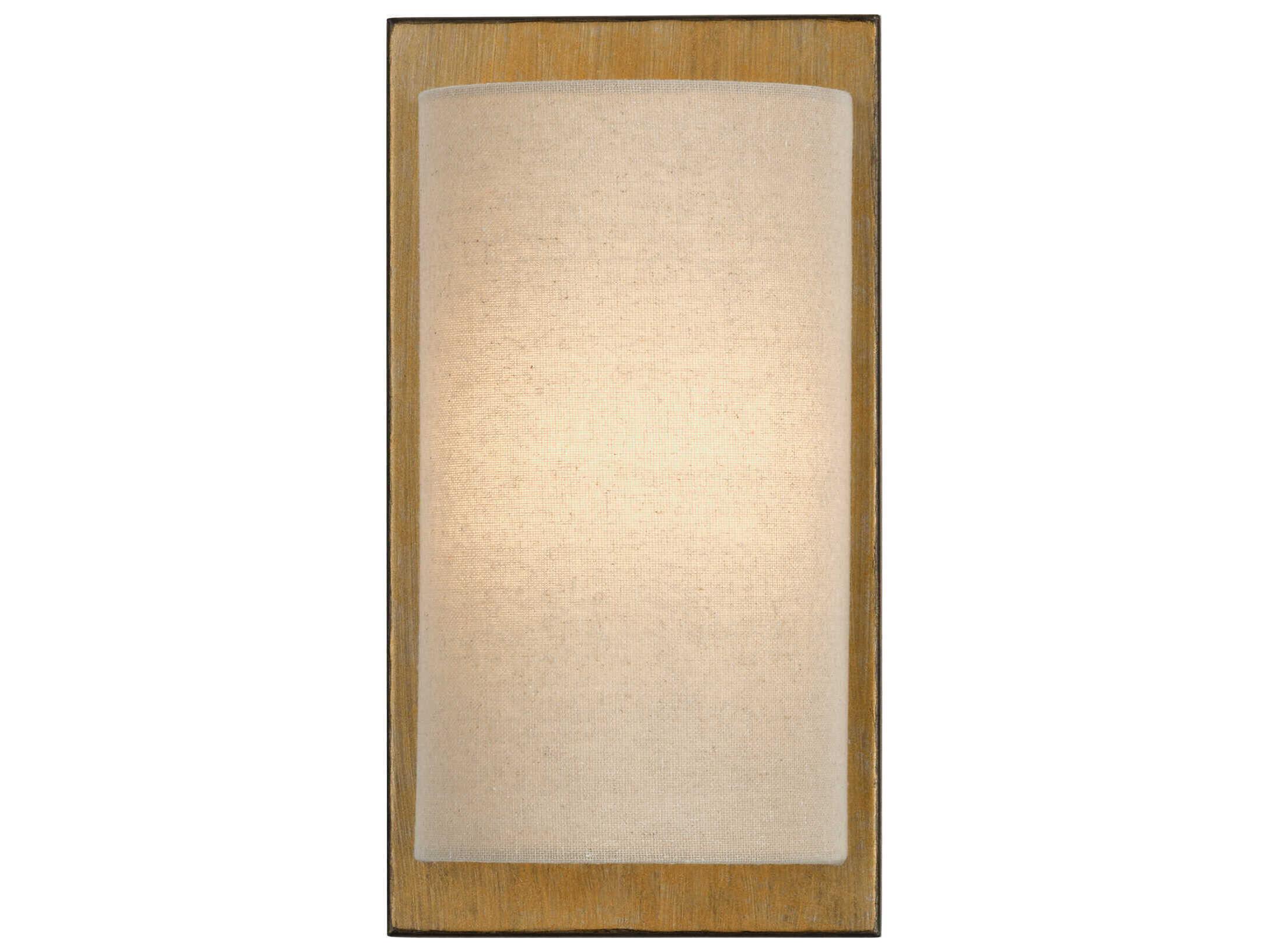 Livex Lighting Bellingham 1-Light Antique Gold Leaf Wall Sconce
