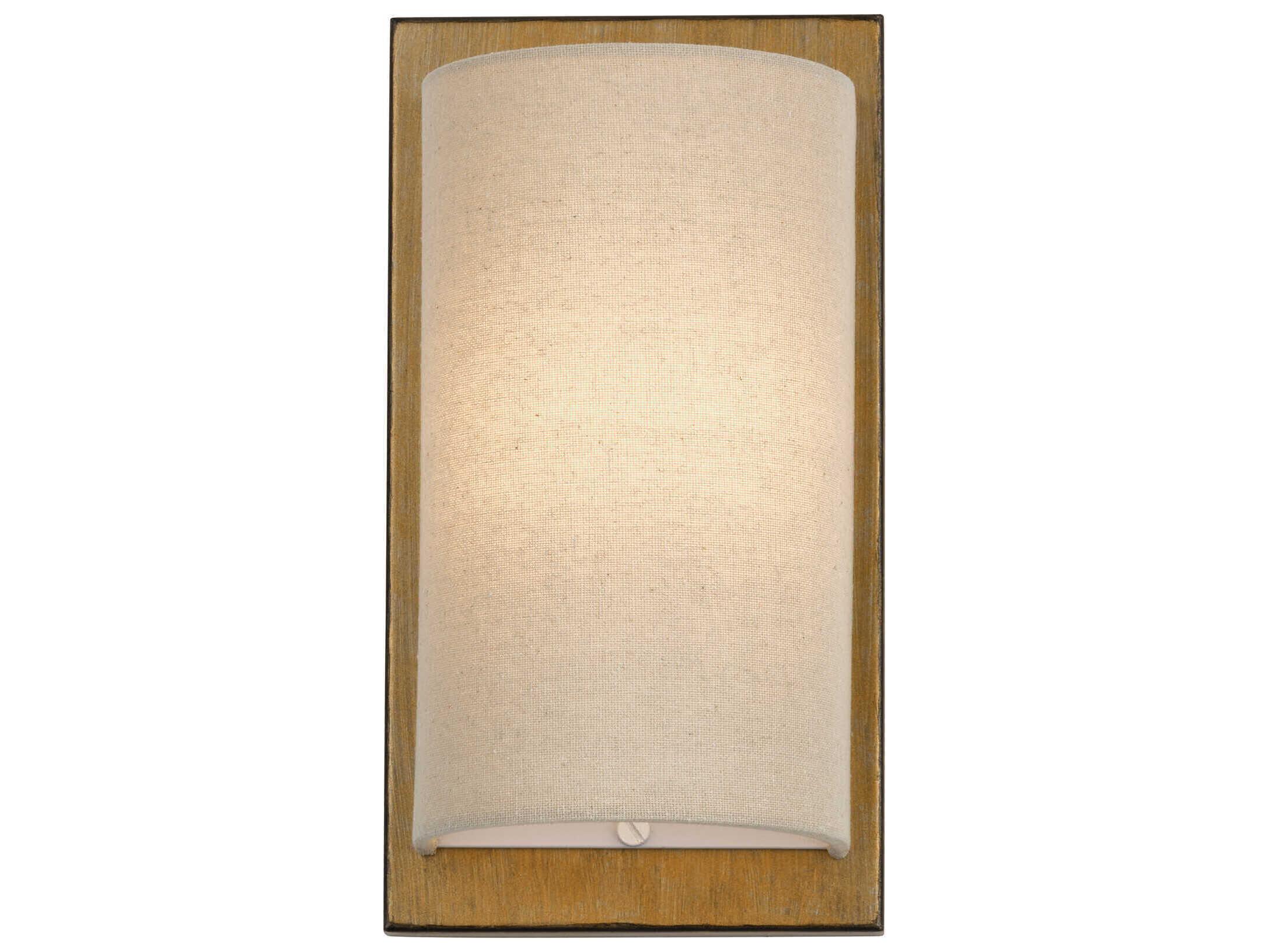 Livex Lighting Bellingham 1-Light Antique Gold Leaf Wall Sconce