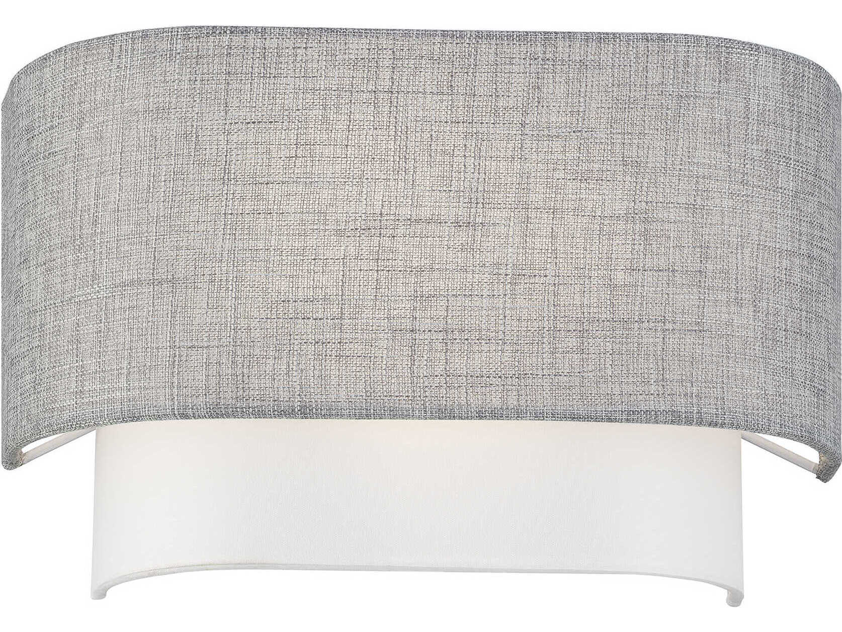 Livex Lighting Brookmeade 2-Light Brushed Nickel Wall Sconce