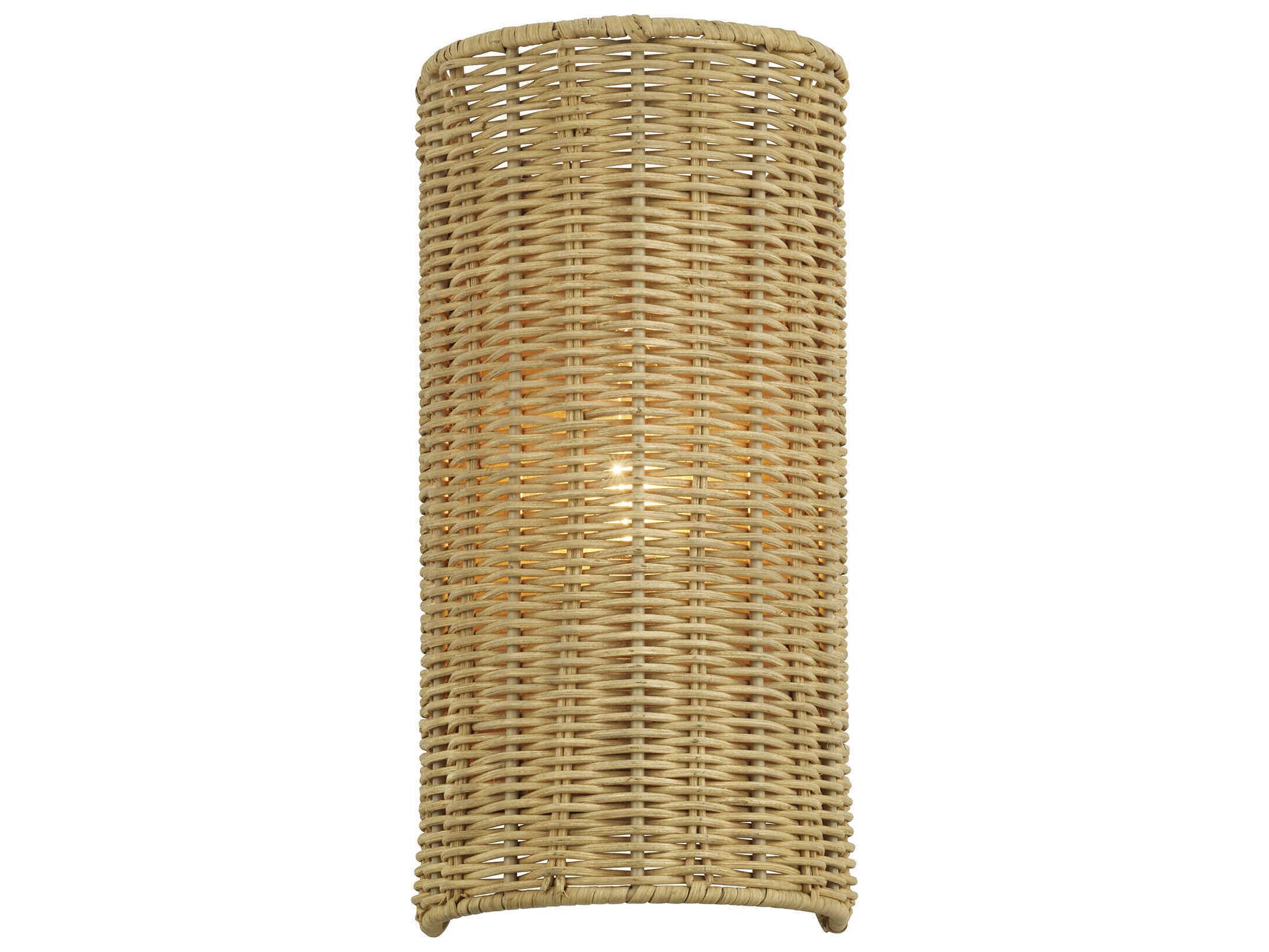 Livex Lighting Weavington 1-Light Antique Gold Leaf Wall Sconce