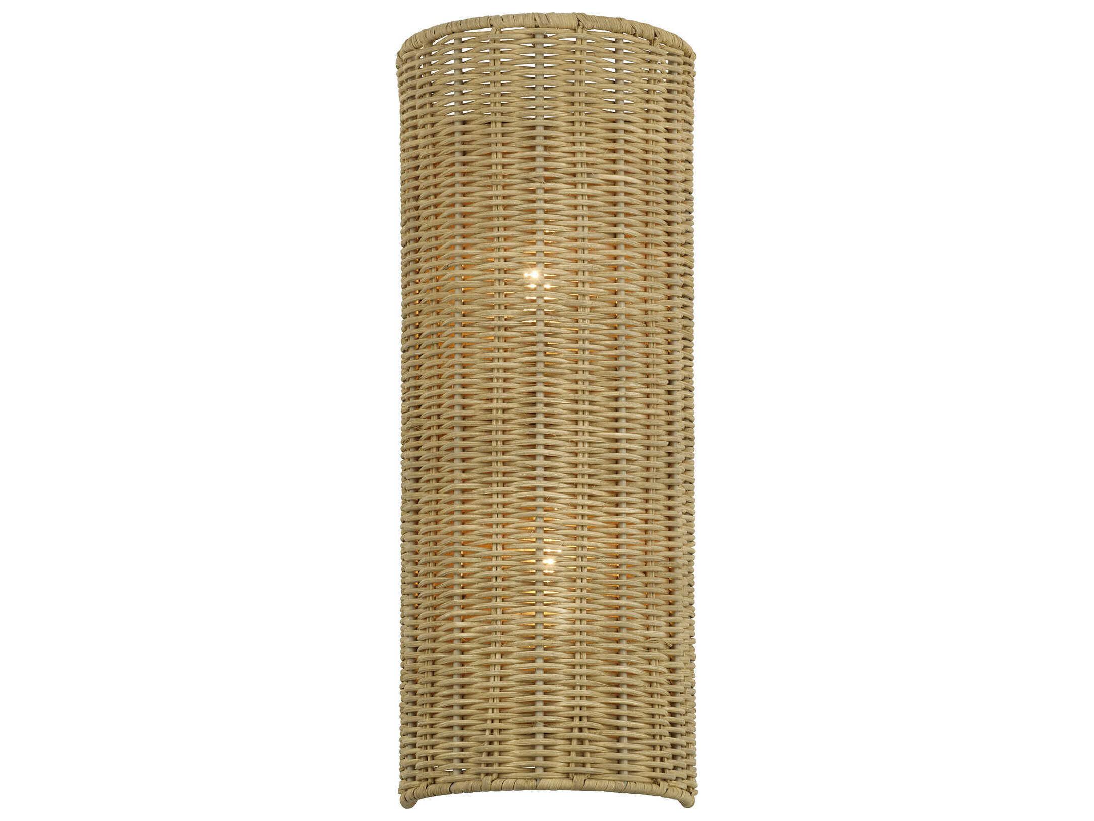 Livex Lighting Weavington 2-Light Antique Gold Leaf Wall Sconce