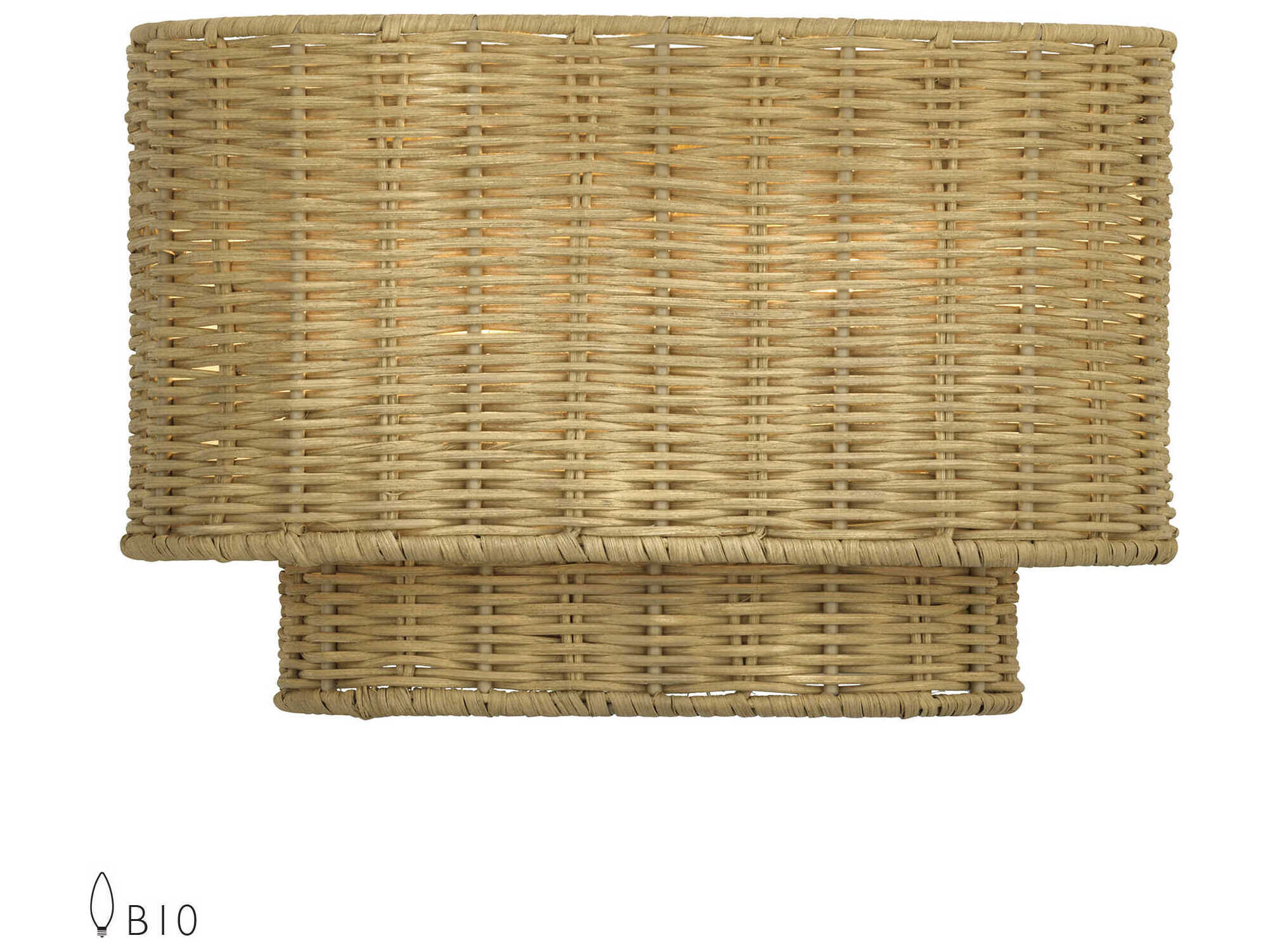 Livex Lighting Weavington 2-Light Antique Gold Leaf Wall Sconce