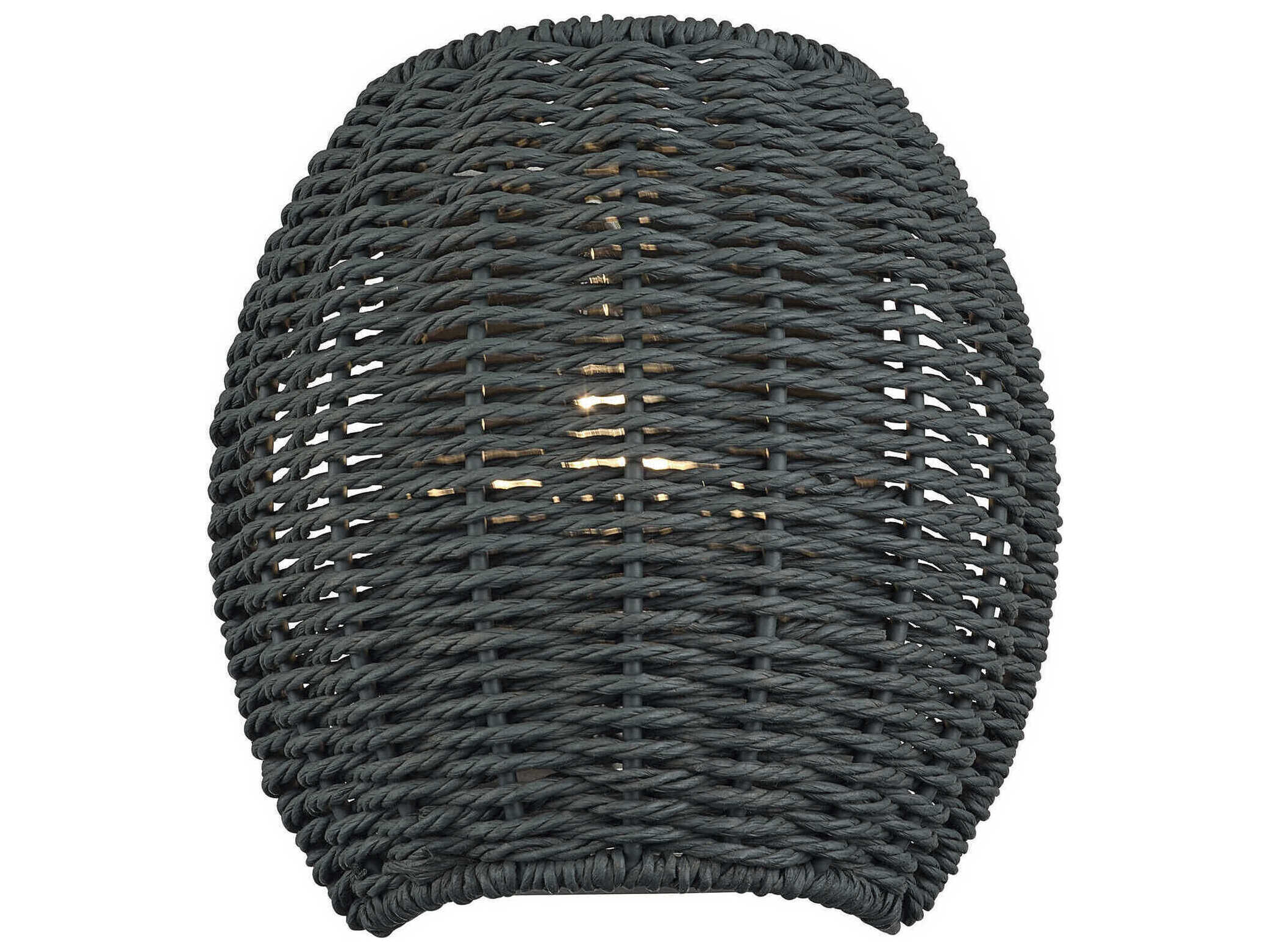 Livex Lighting Deluna 1-Light Black Wall Sconce