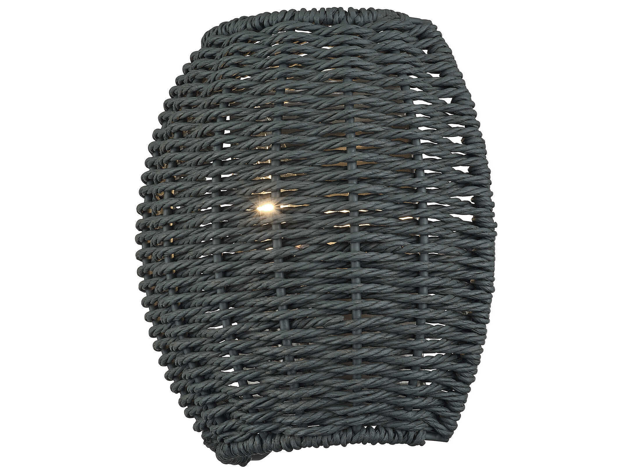 Livex Lighting Deluna 1-Light Black Wall Sconce