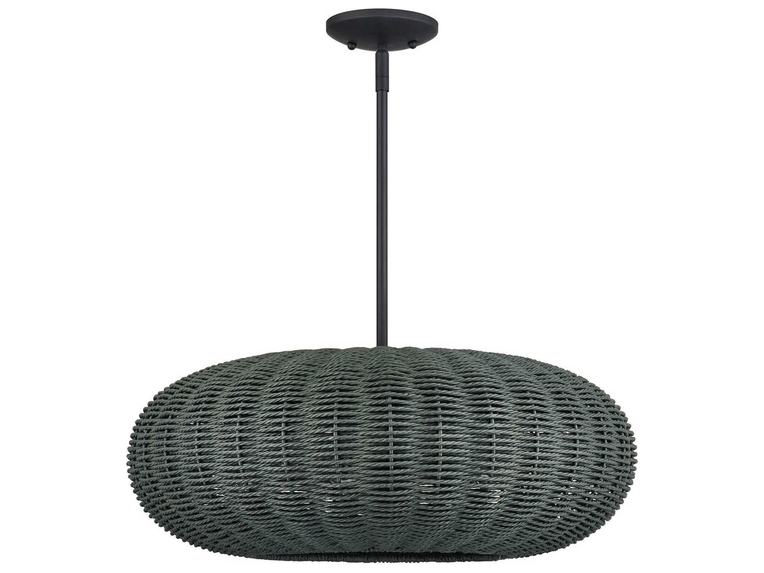 Livex Lighting Deluna 5-Light Black Globe Pendant