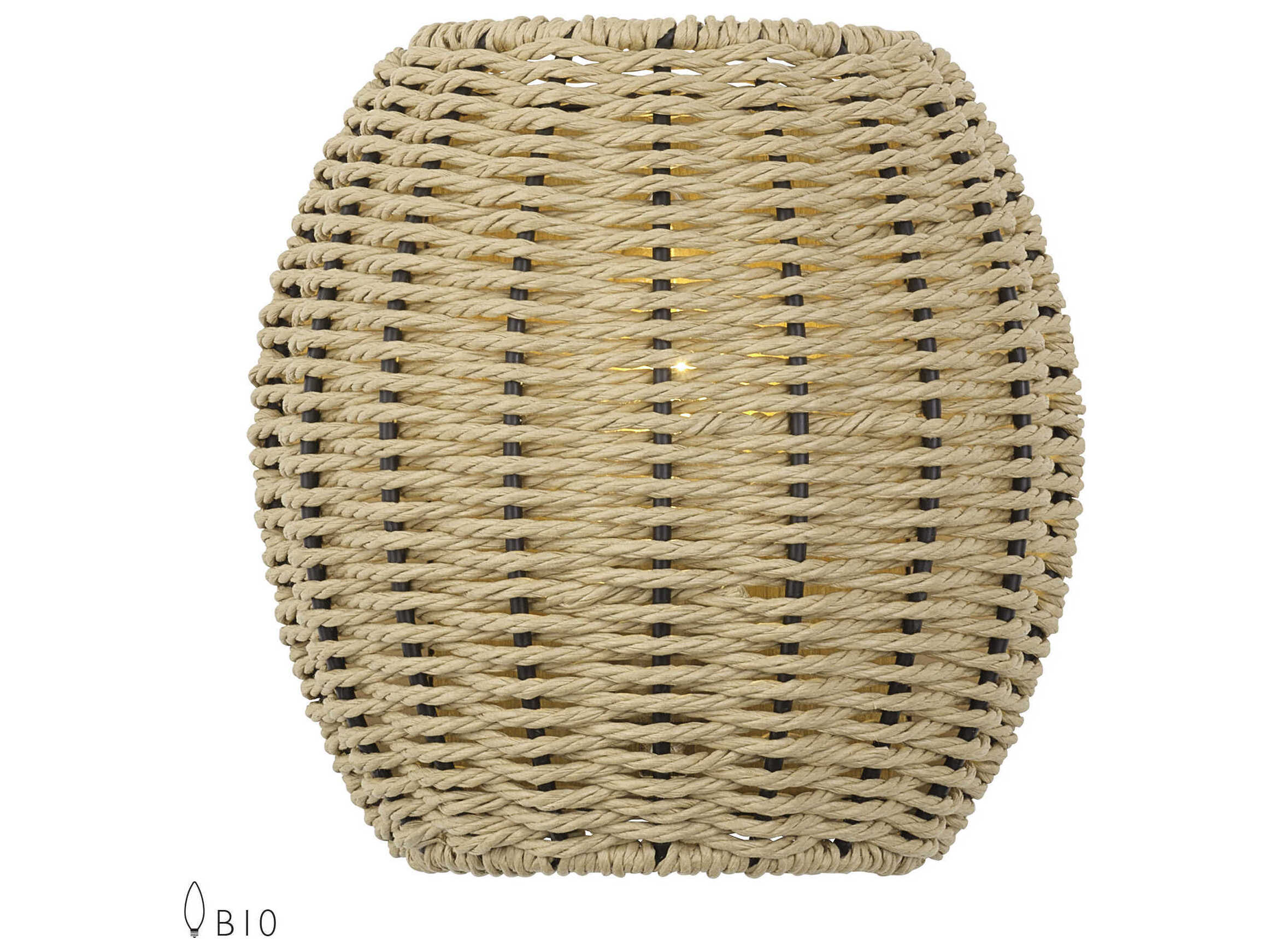 Livex Lighting Summervine 1-Light Antique Gold Leaf Tiffany Wall Sconce