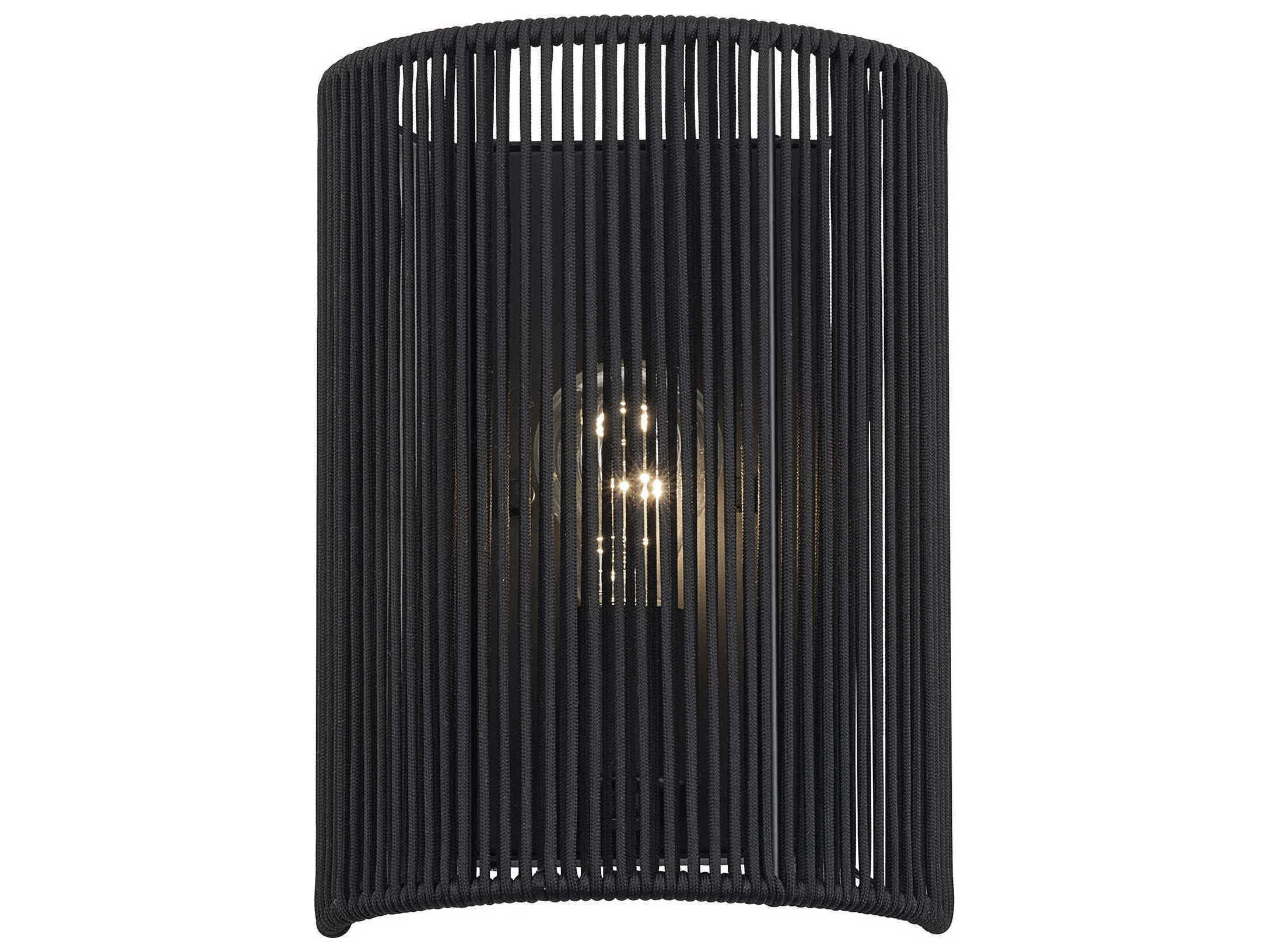 Livex Lighting Acordia 1-Light Black Wall Sconce