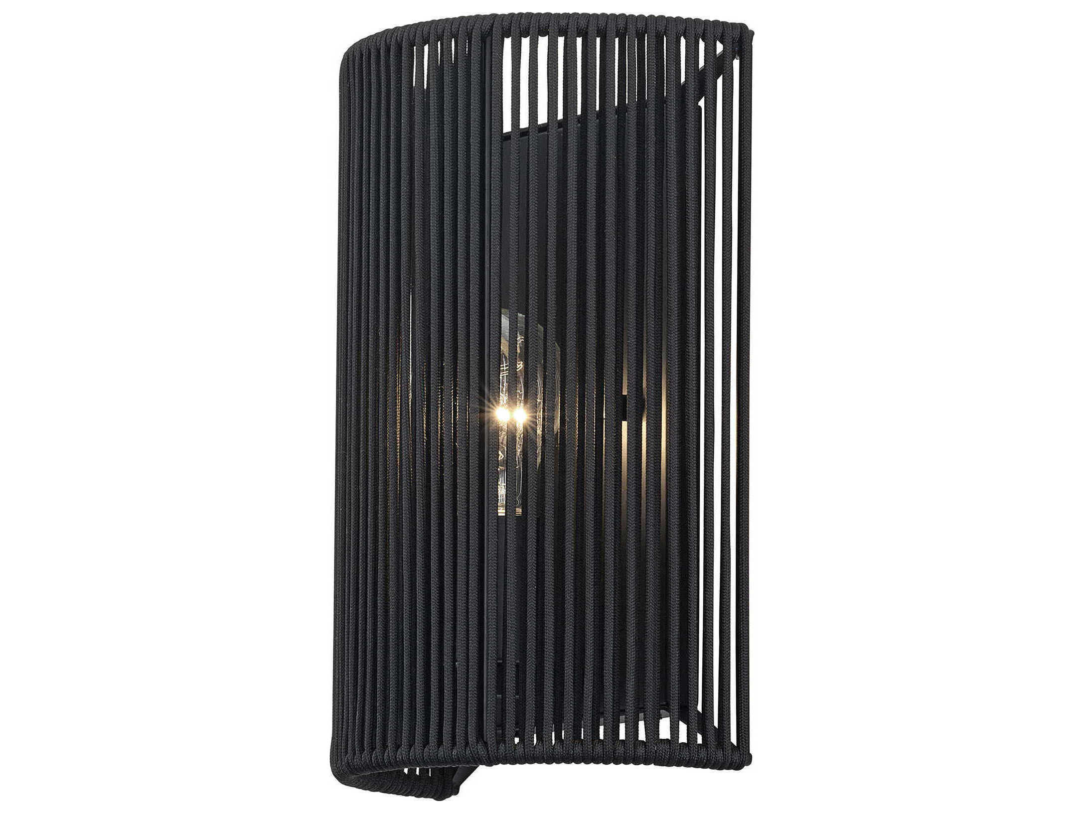 Livex Lighting Acordia 1-Light Black Wall Sconce