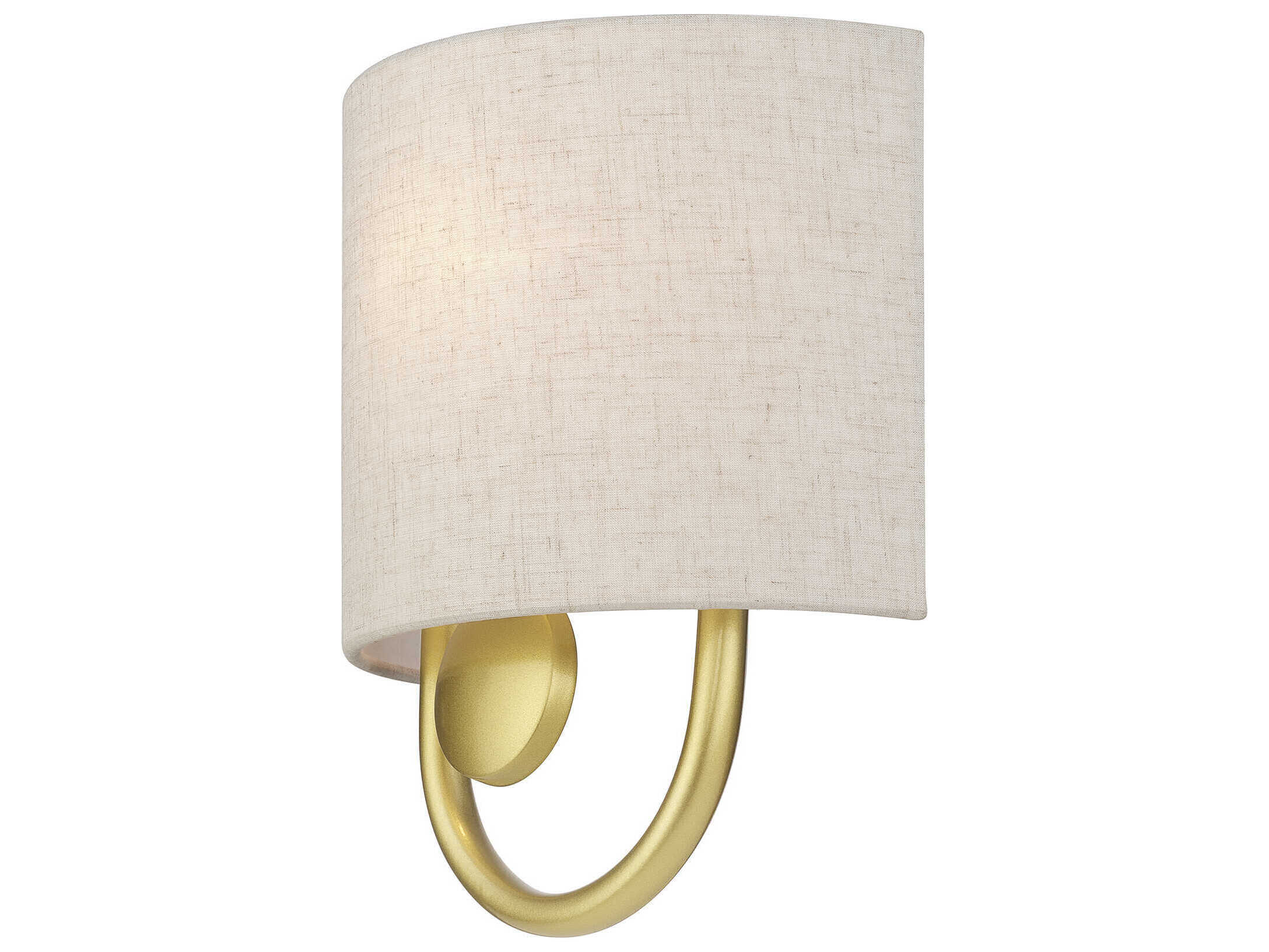Livex Lighting Stratton 1-Light Soft Gold Wall Sconce
