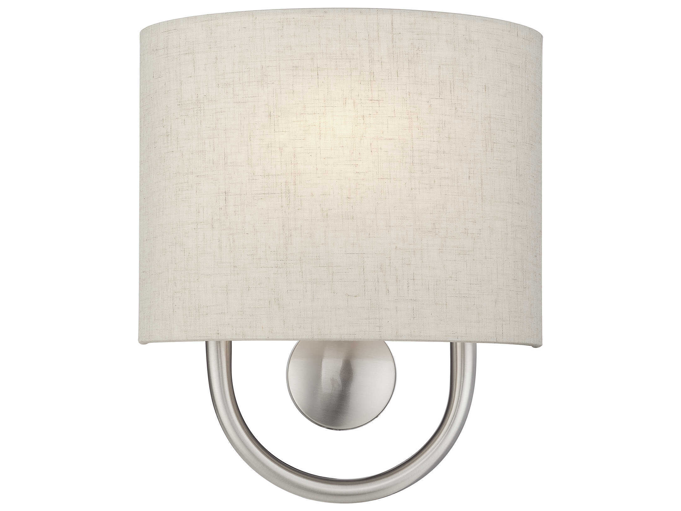 Livex Lighting Stratton 1-Light Brushed Nickel Wall Sconce