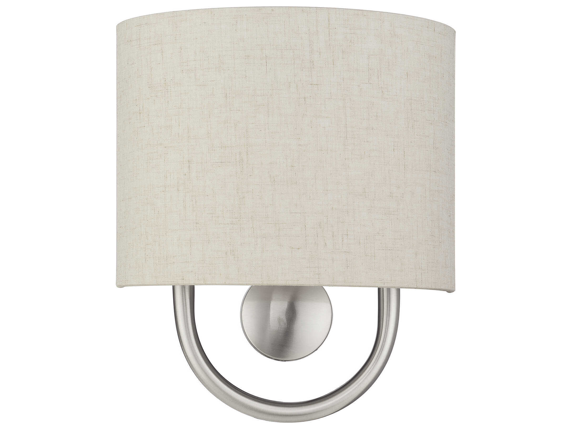 Livex Lighting Stratton 1-Light Brushed Nickel Wall Sconce