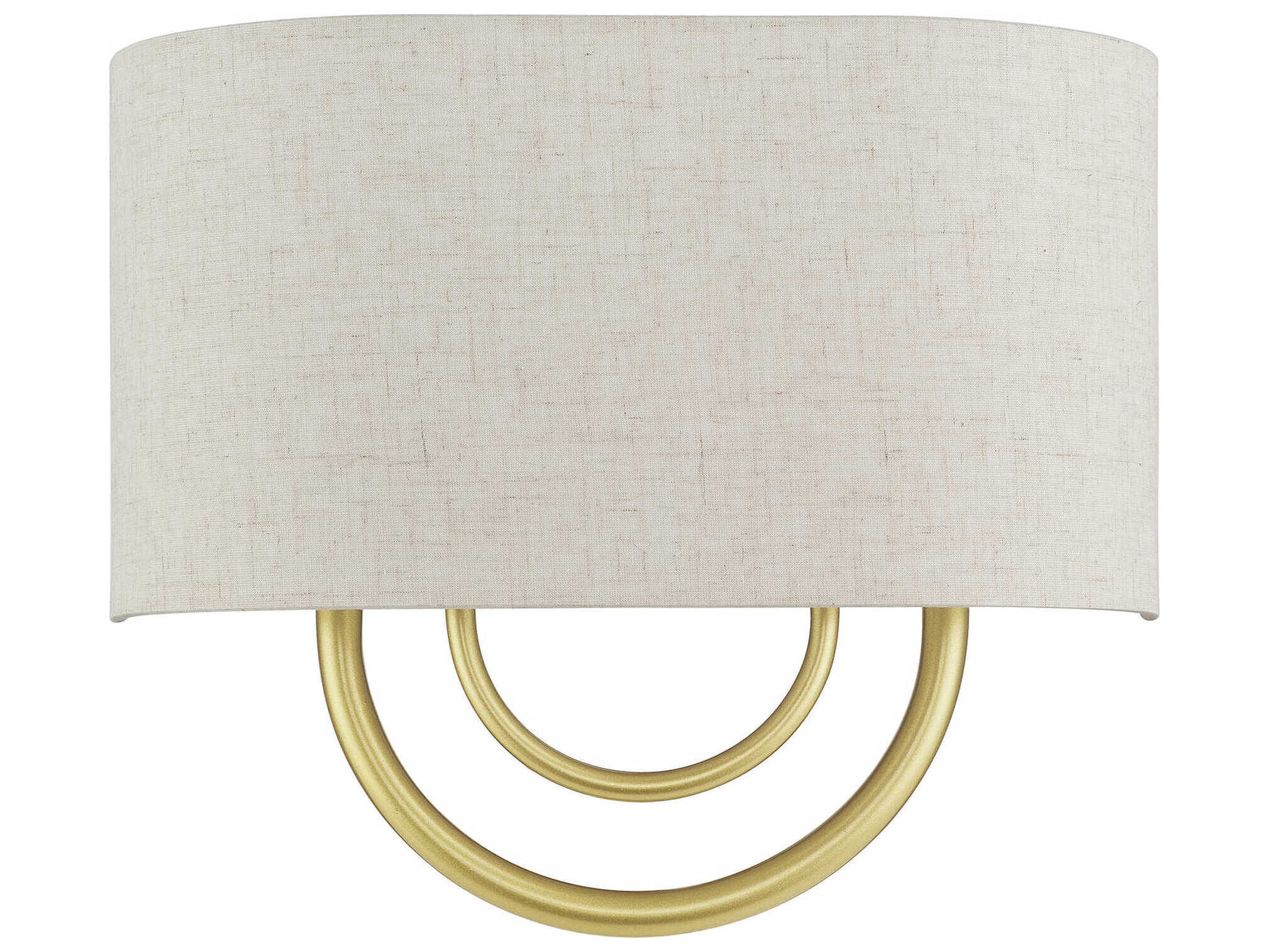 Livex Lighting Stratton 2-Light Soft Gold Wall Sconce