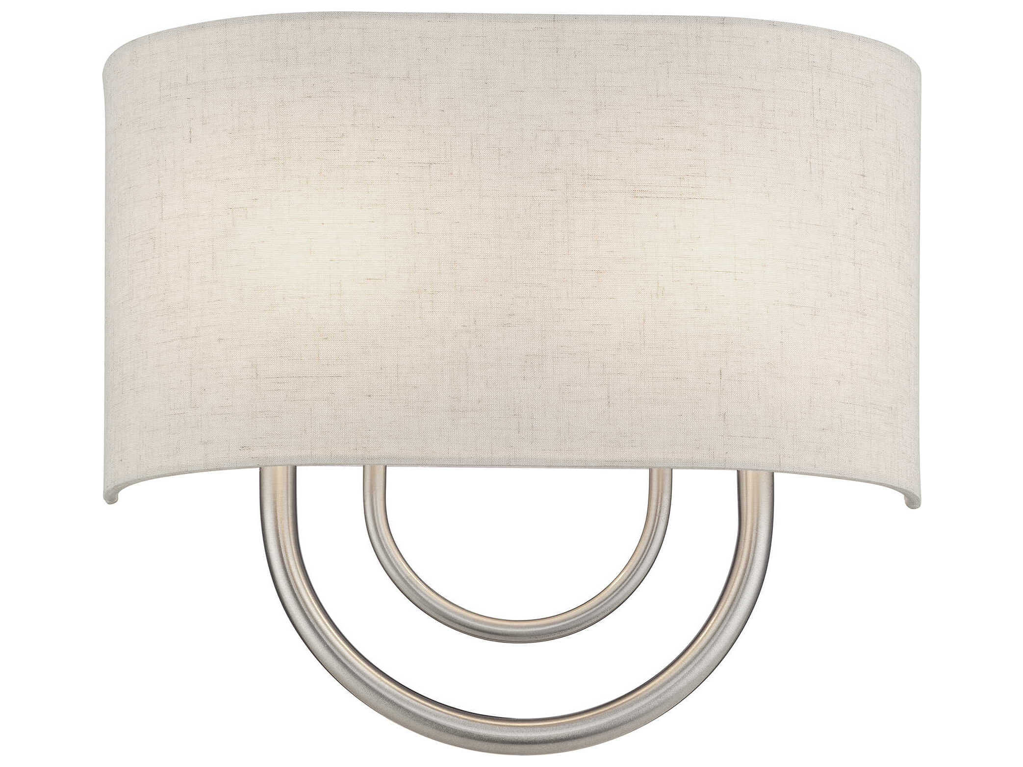 Livex Lighting Stratton 2-Light Brushed Nickel Wall Sconce