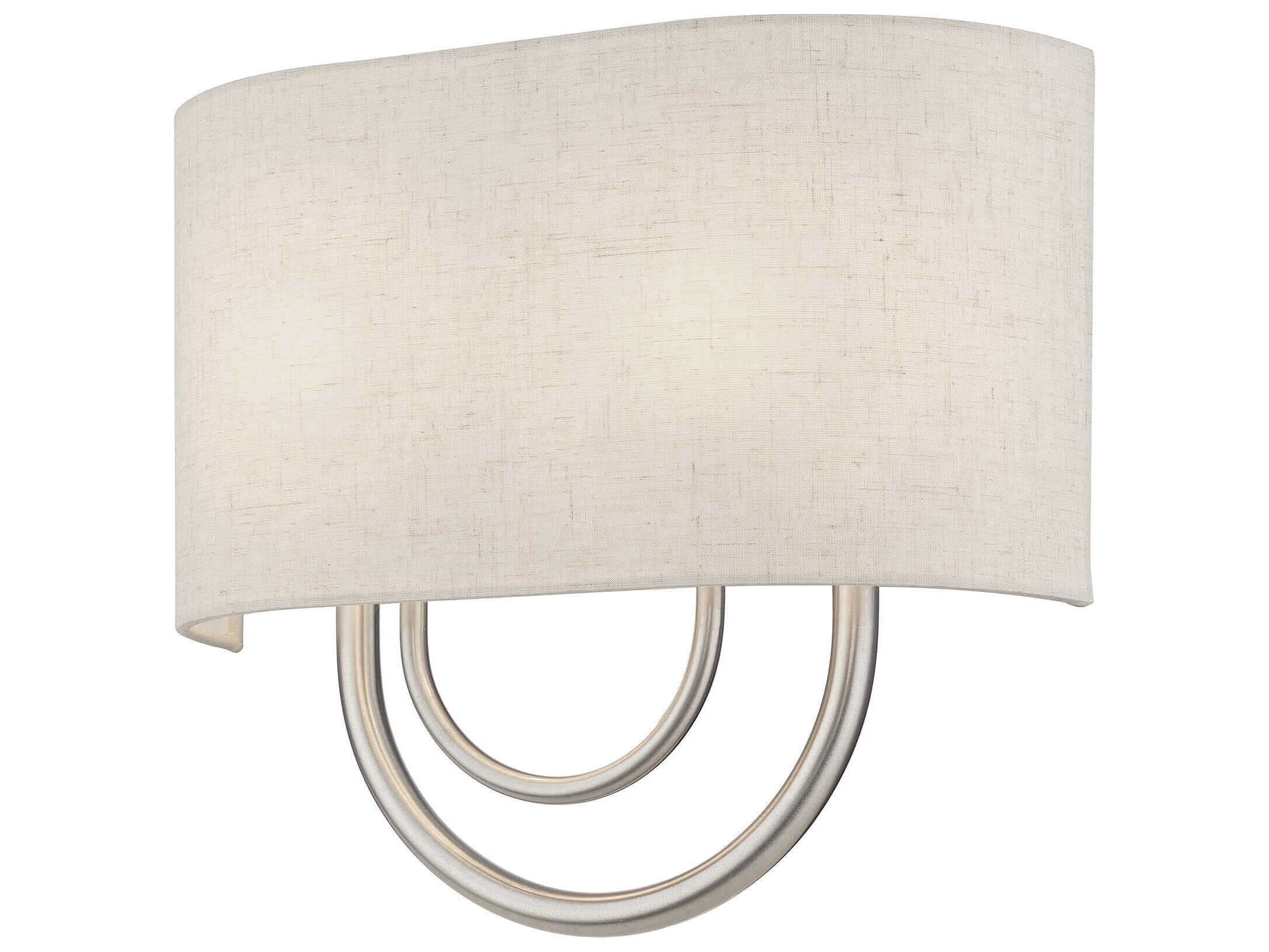 Livex Lighting Stratton 2-Light Brushed Nickel Wall Sconce