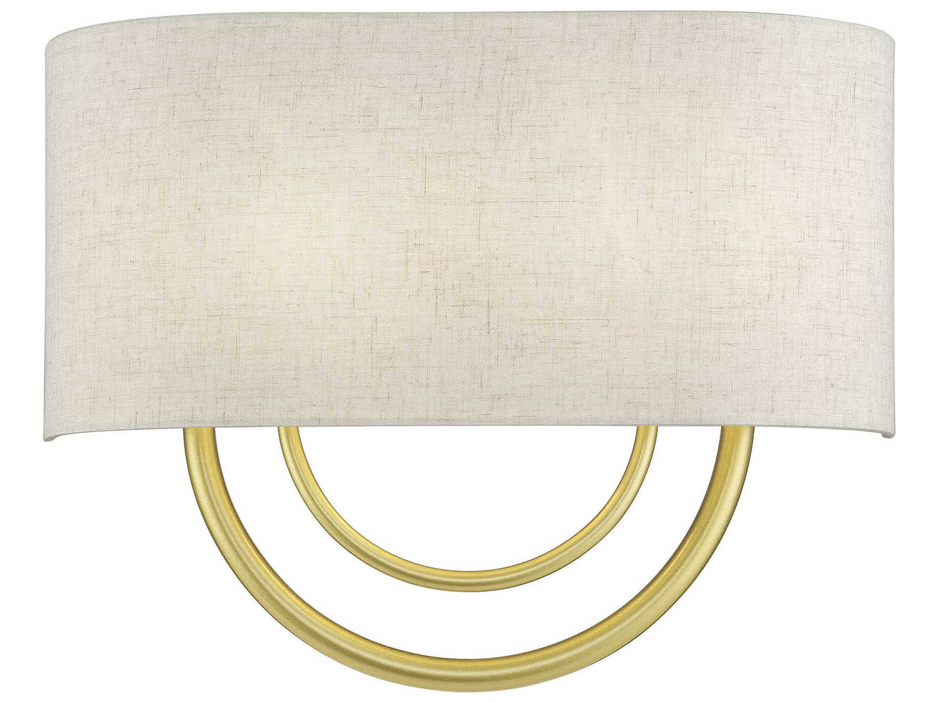 Livex Lighting Stratton 2-Light Soft Gold Wall Sconce