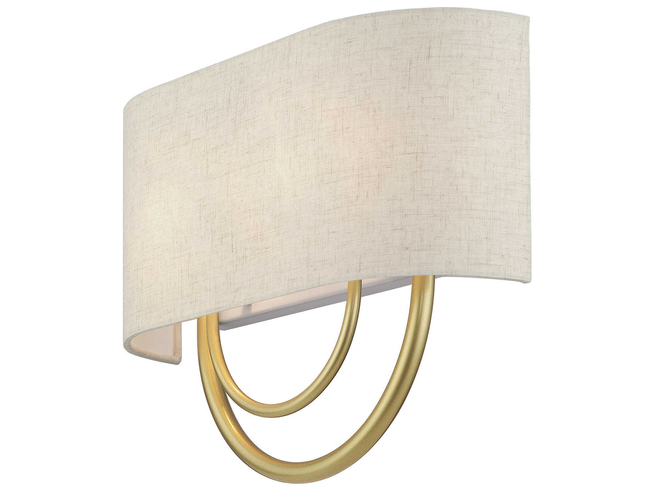 Livex Lighting Stratton 2-Light Soft Gold Wall Sconce