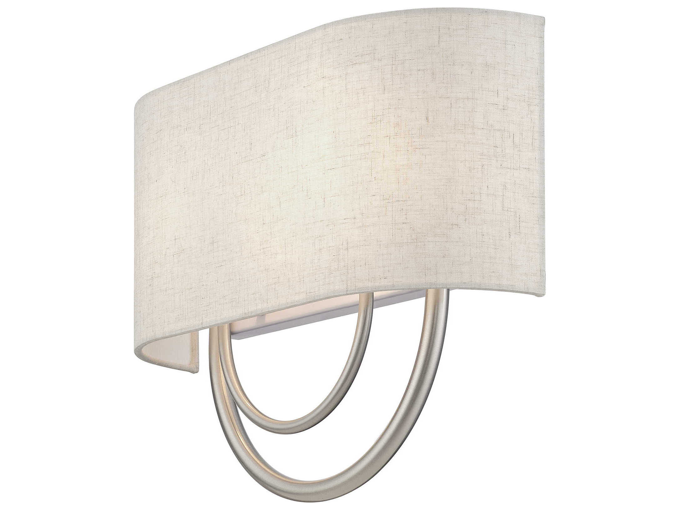 Livex Lighting Stratton 2-Light Brushed Nickel Wall Sconce