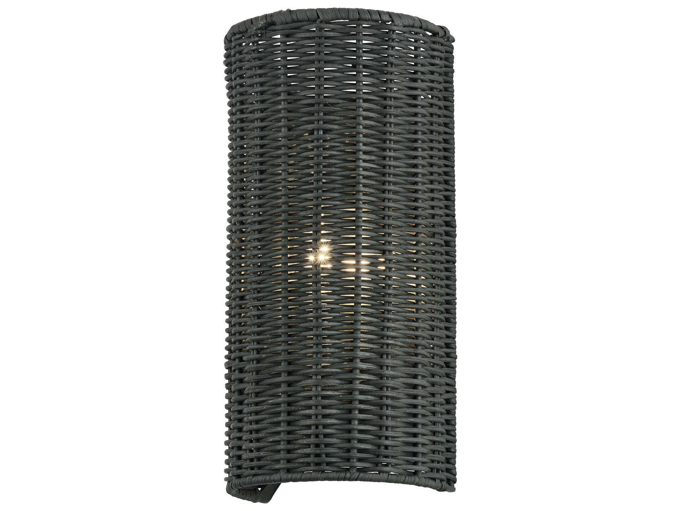 Livex Lighting Weavington 1-Light Brushed Nickel Wall Sconce