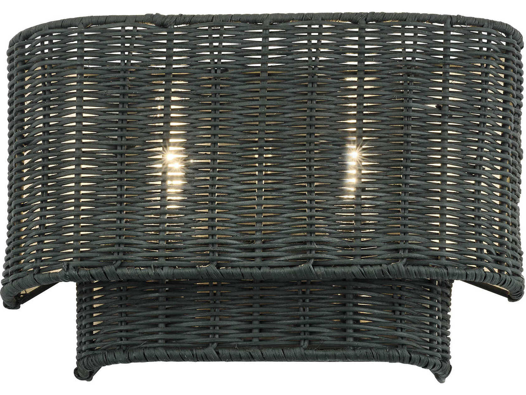 Livex Lighting Weavington 2-Light Brushed Nickel Wall Sconce