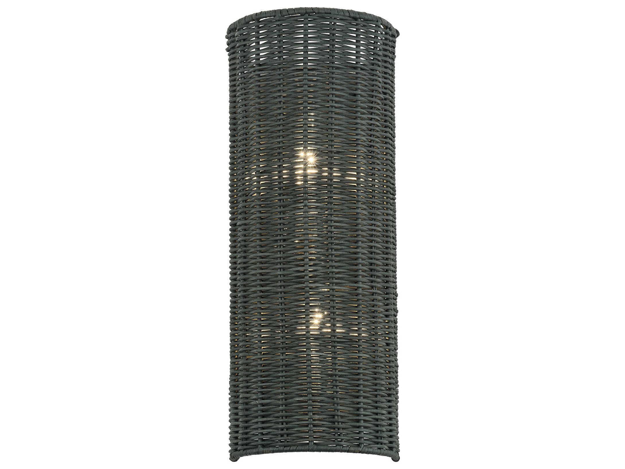 Livex Lighting Weavington 2-Light Brushed Nickel Wall Sconce