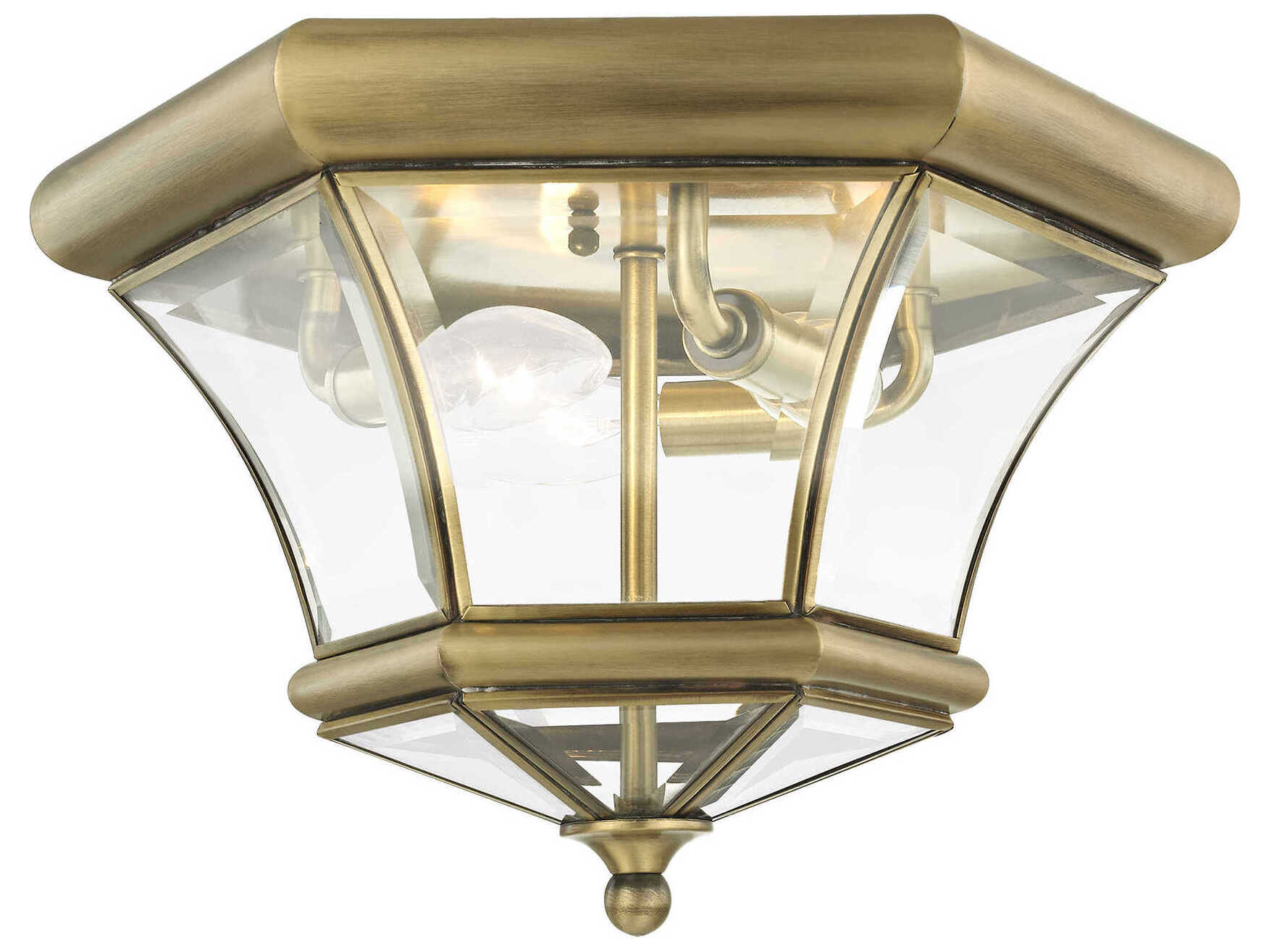 Livex Lighting Monterey Georgetown 3 - Light Outdoor Ceiling Light