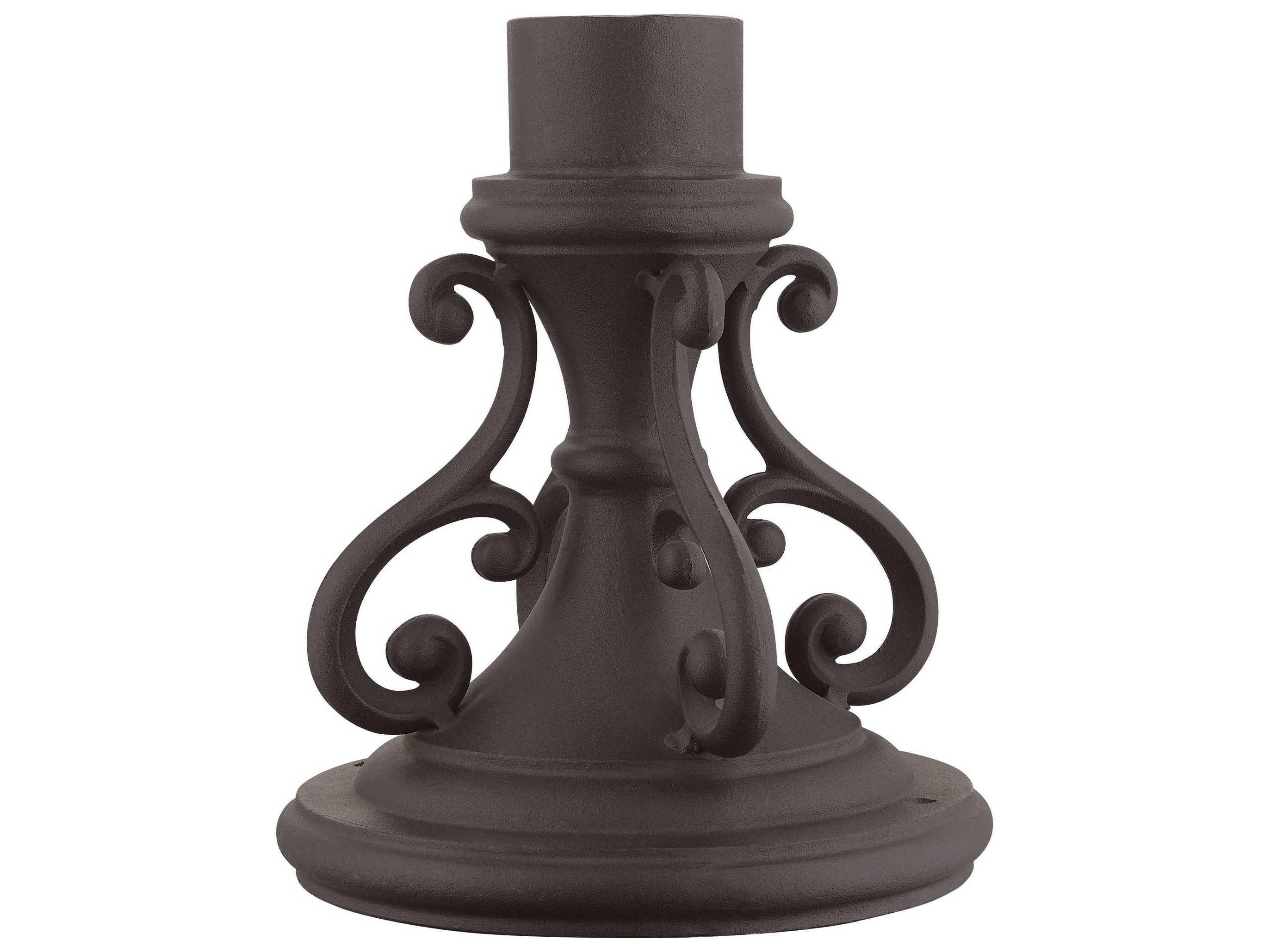 Livex Lighting Outdoor Basics Pier Mount Adaptor