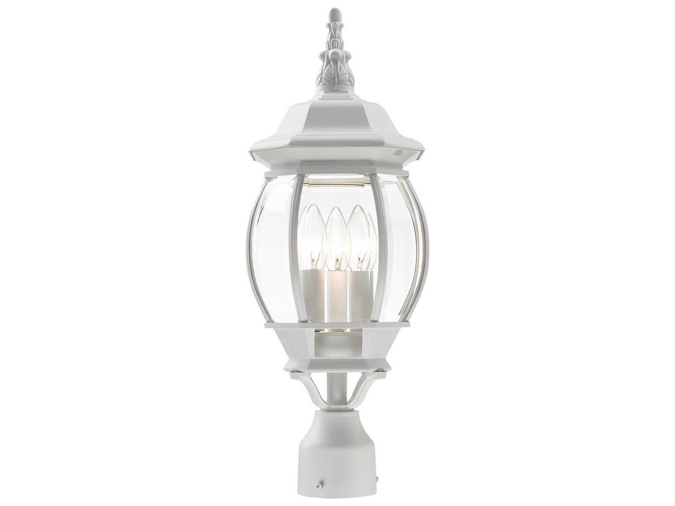 Livex Lighting Frontenac 3 - Light Outdoor Post Light