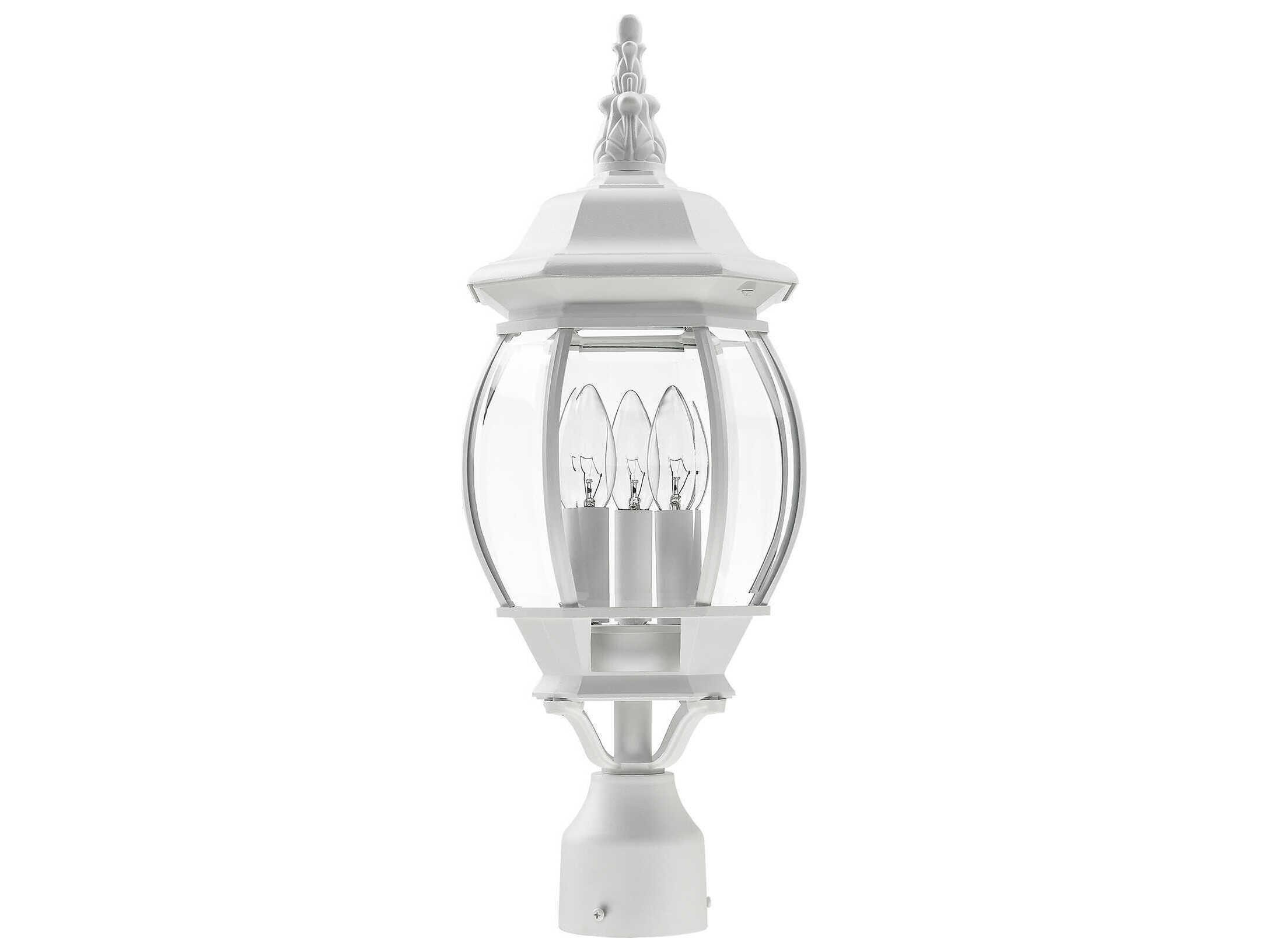 Livex Lighting Frontenac 3 - Light Outdoor Post Light