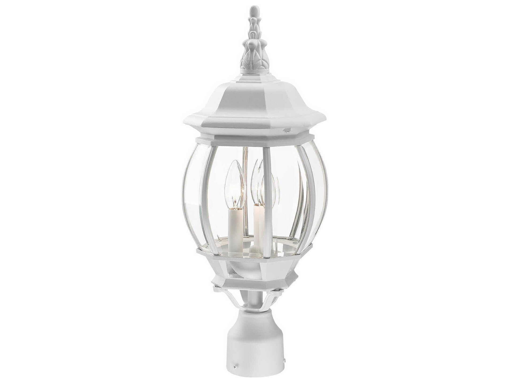 Livex Lighting Frontenac 3 - Light Outdoor Post Light