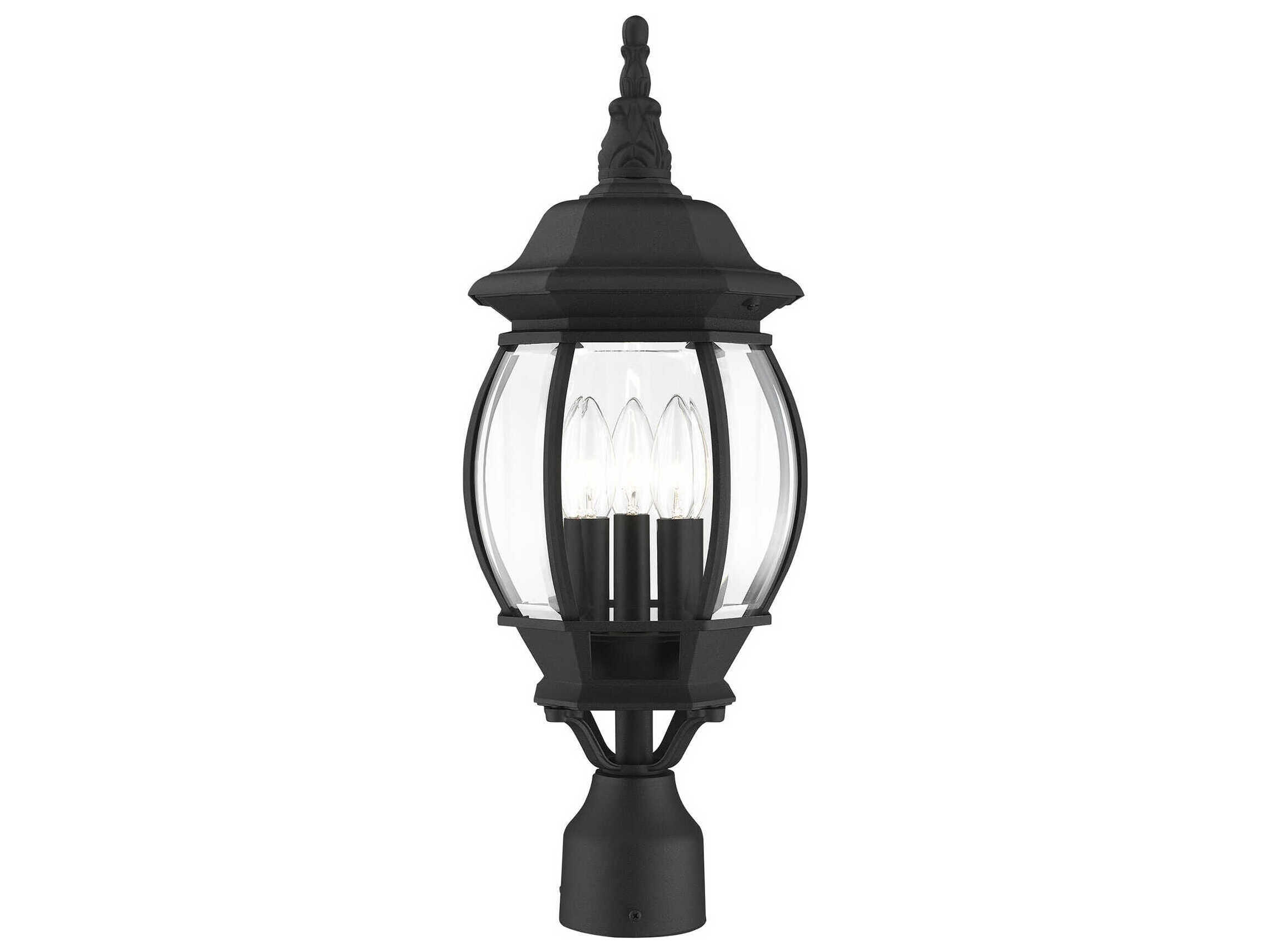 Livex Lighting Frontenac 3 - Light Outdoor Post Light