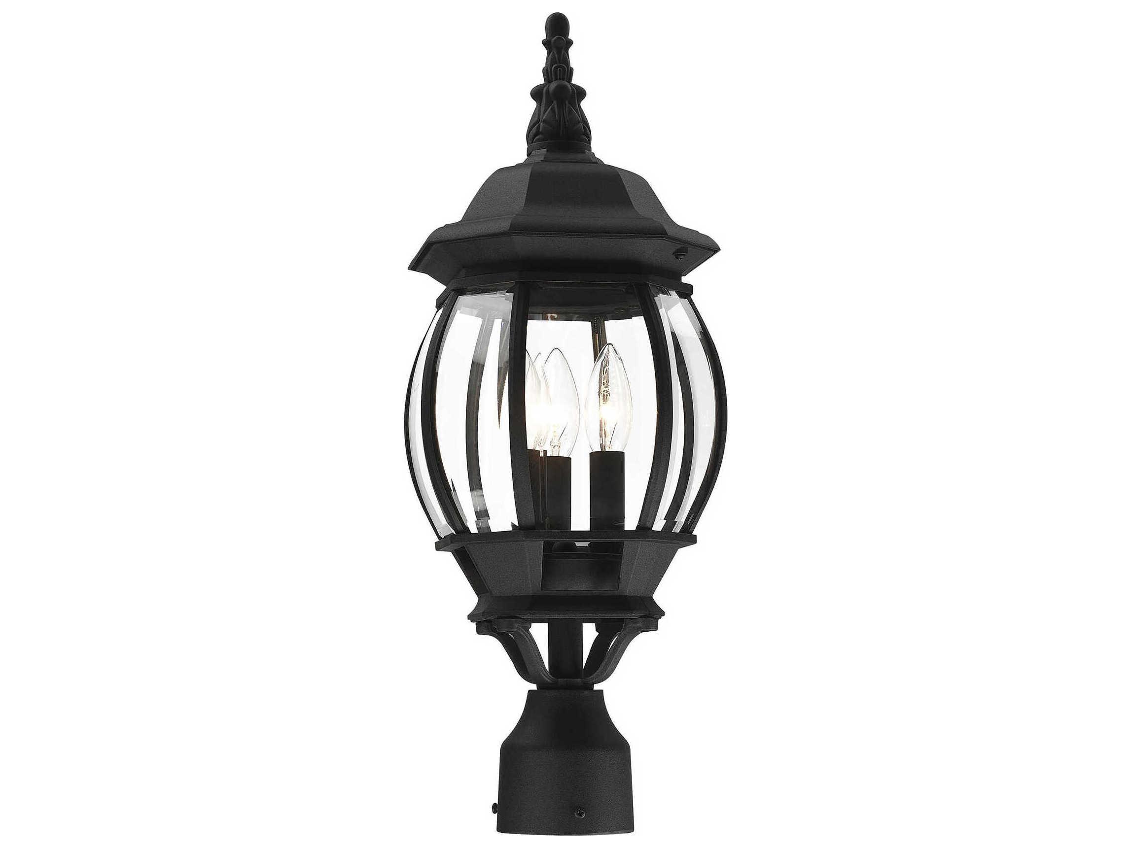 Livex Lighting Frontenac 3 - Light Outdoor Post Light