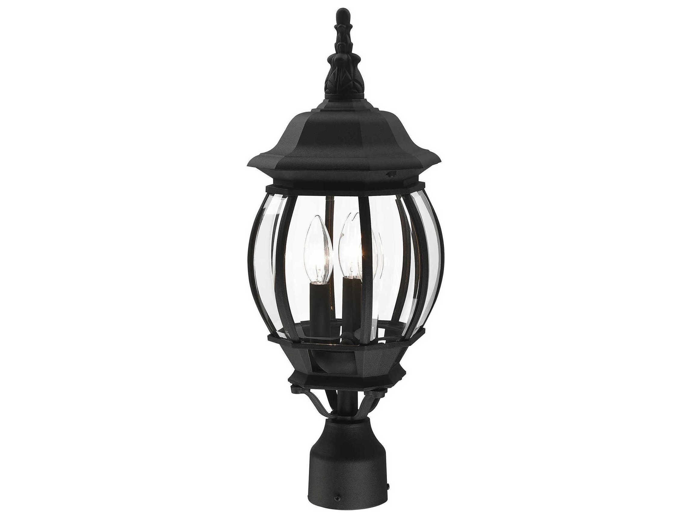 Livex Lighting Frontenac 3 - Light Outdoor Post Light