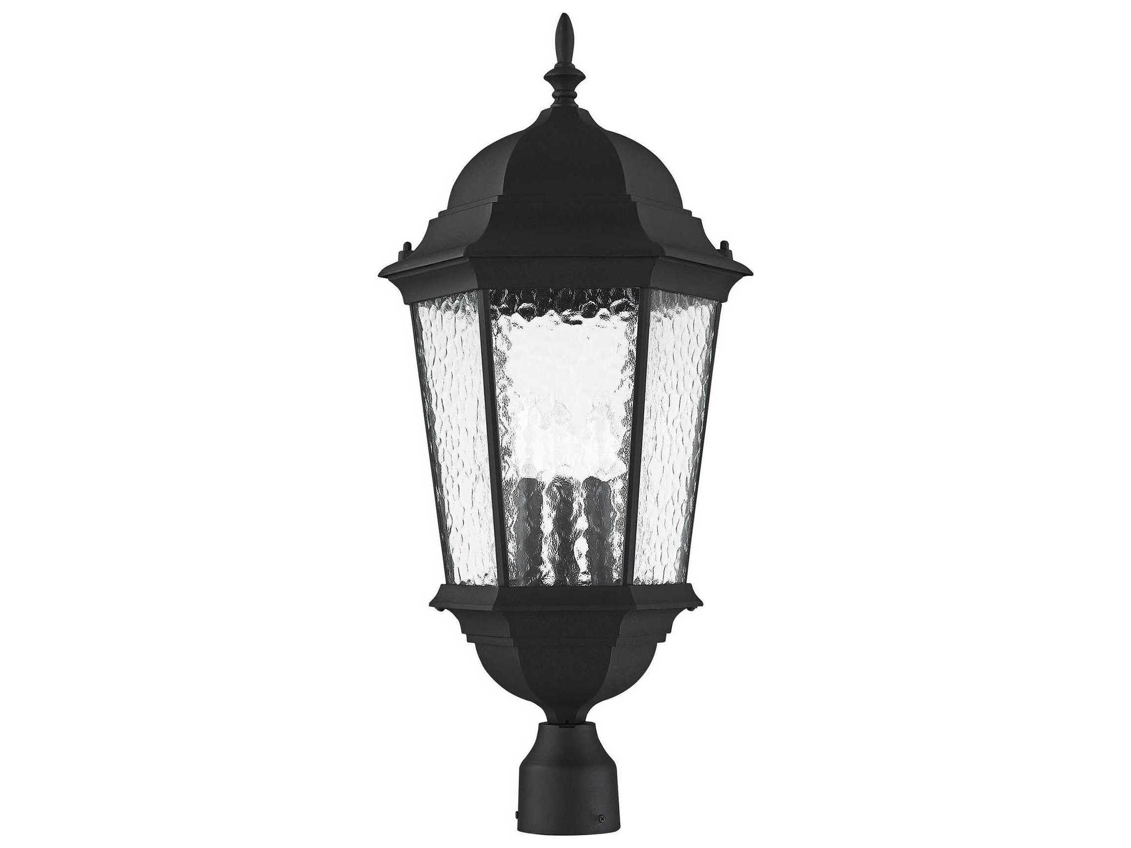 Livex Lighting Hamilton 3 - Light Outdoor Post Light