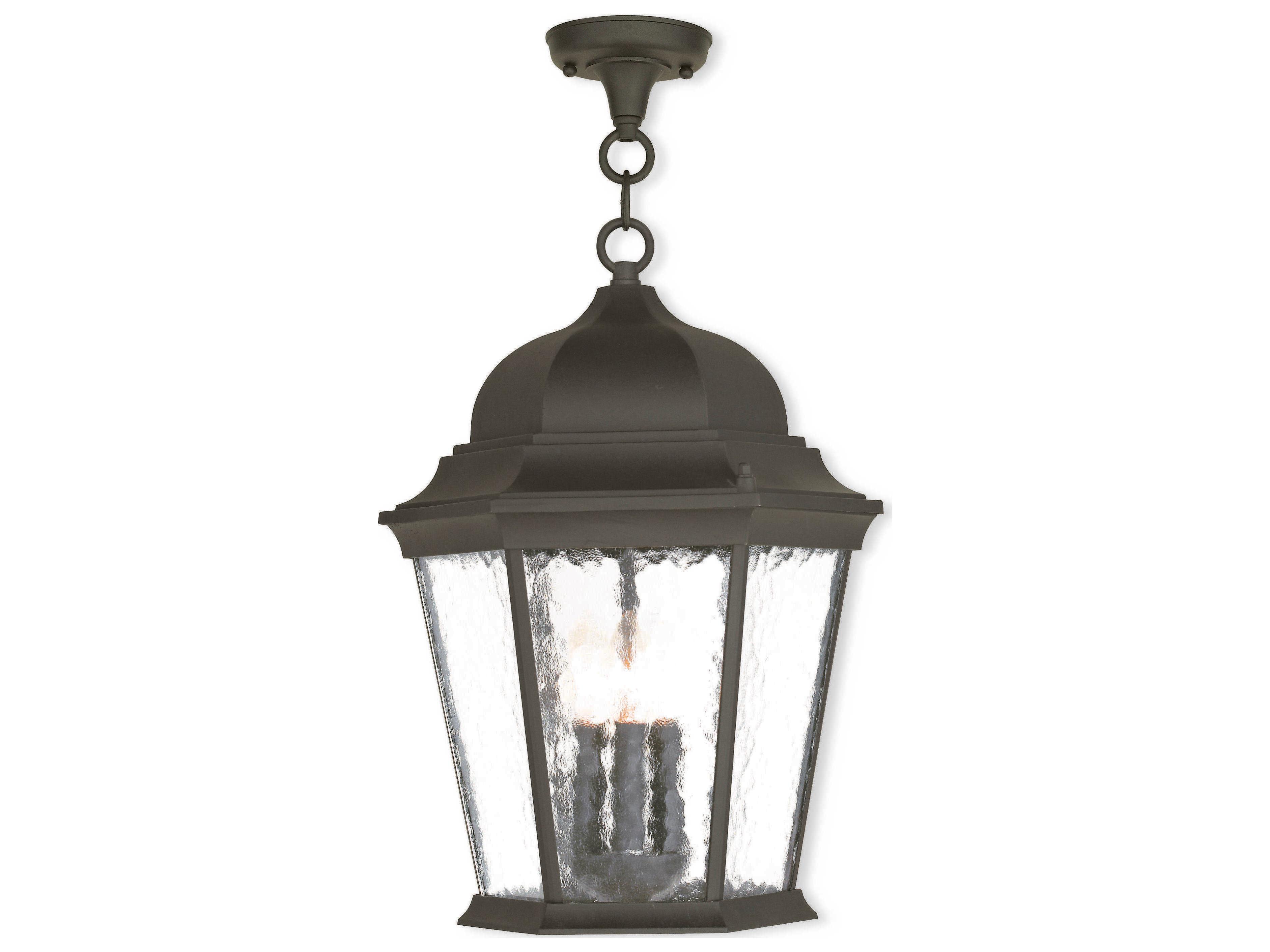 Livex Lighting Hamilton 3 - Light Outdoor Hanging Light