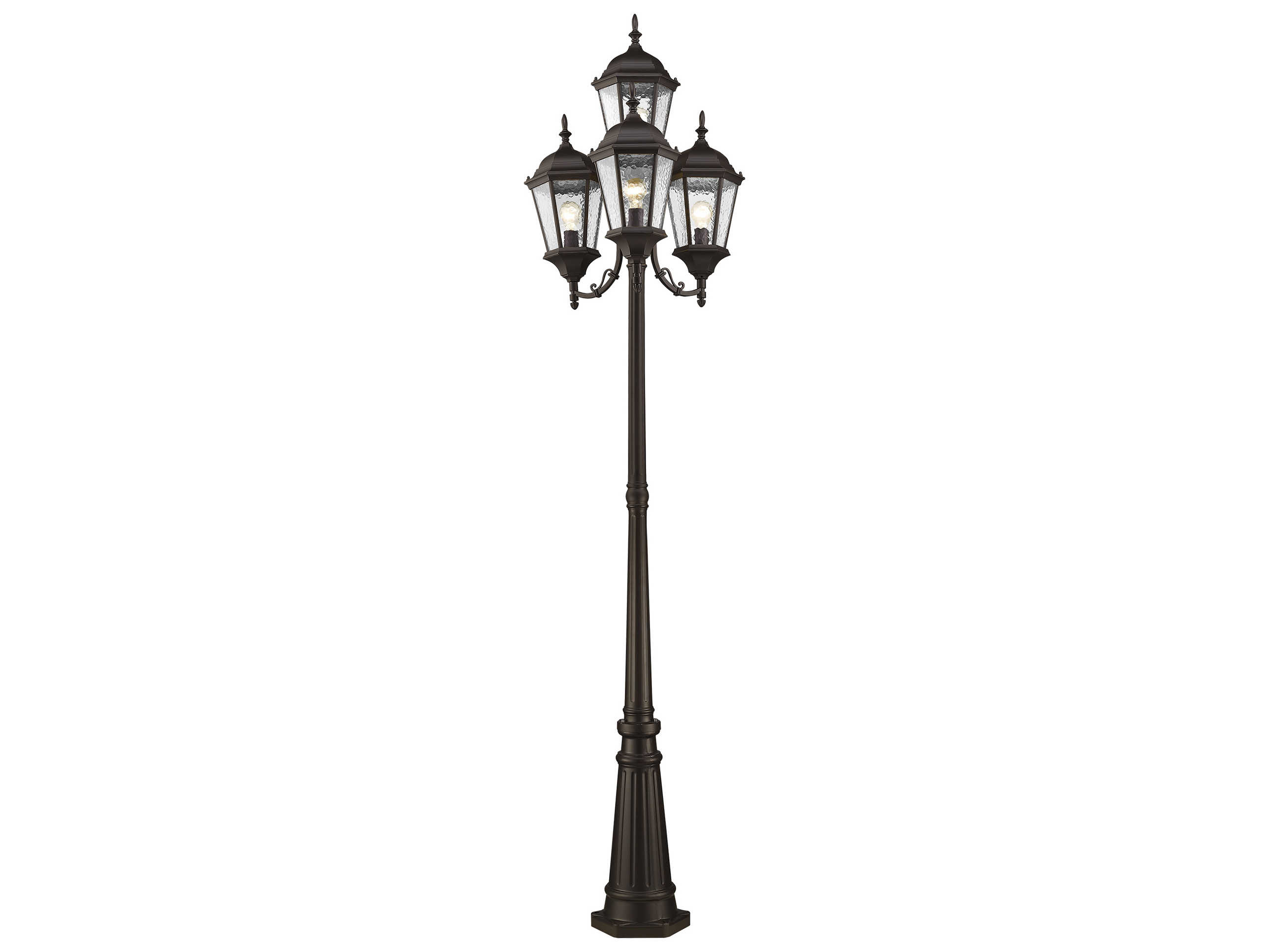 Livex Lighting Hamilton 4 - Light Outdoor Post Light