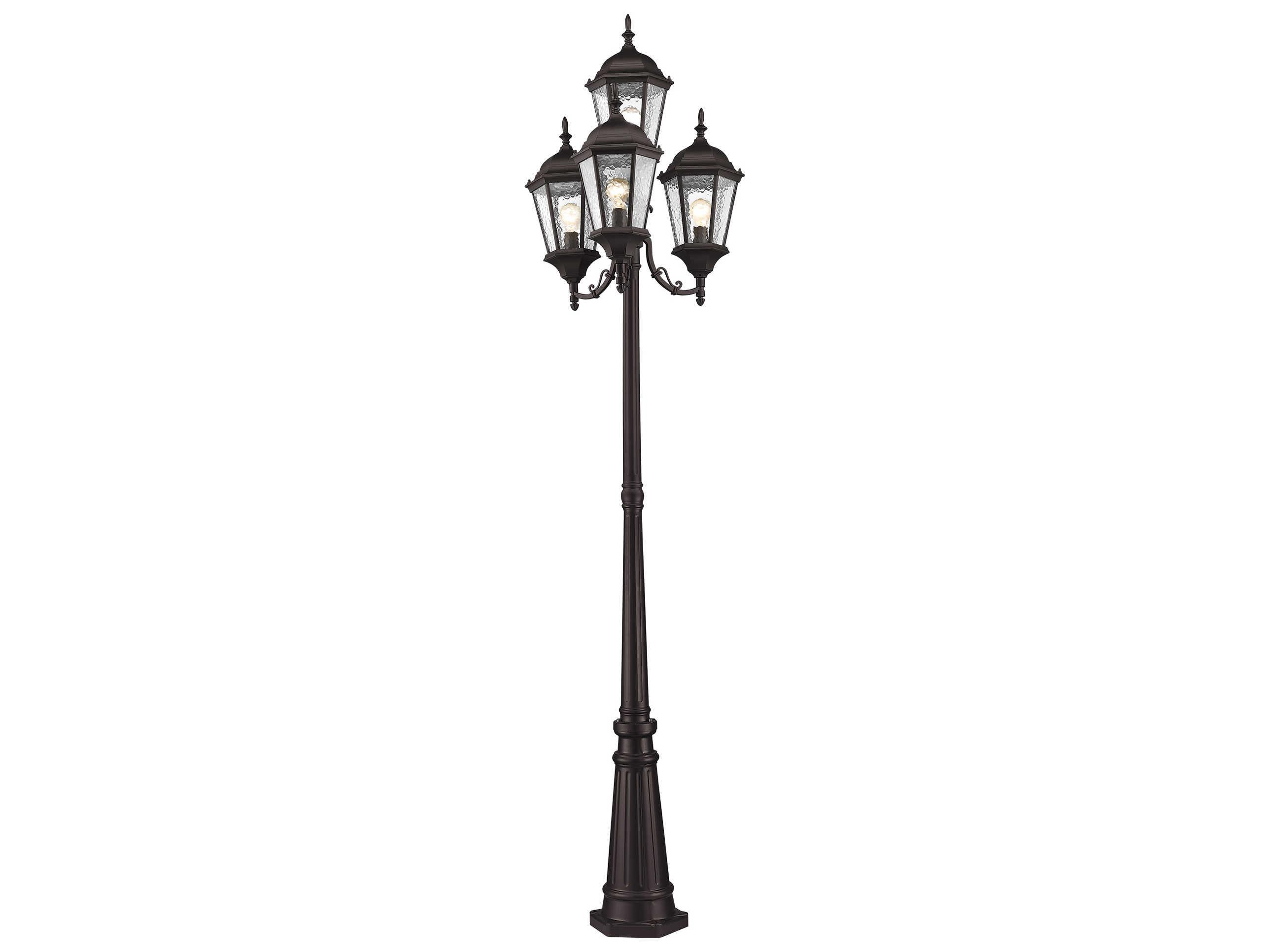 Livex Lighting Hamilton 4 - Light Outdoor Post Light